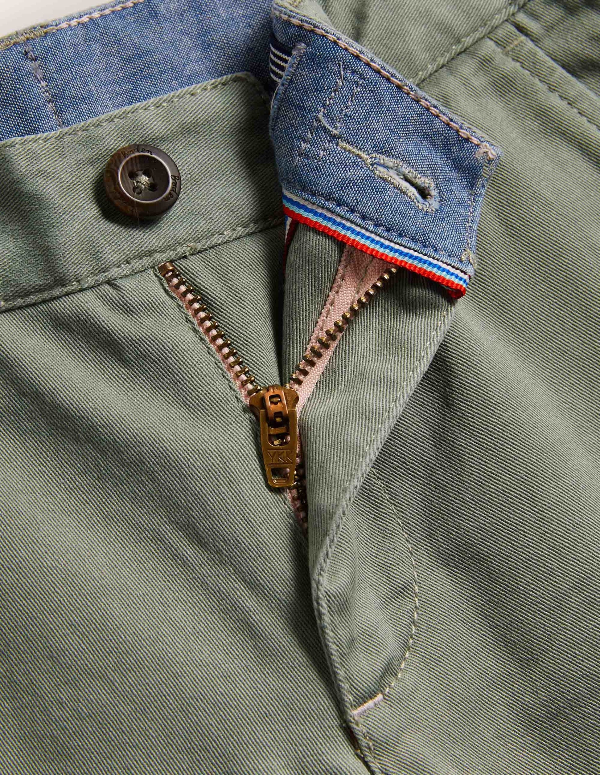 Chino Stretch Pants-Pottery Green-3