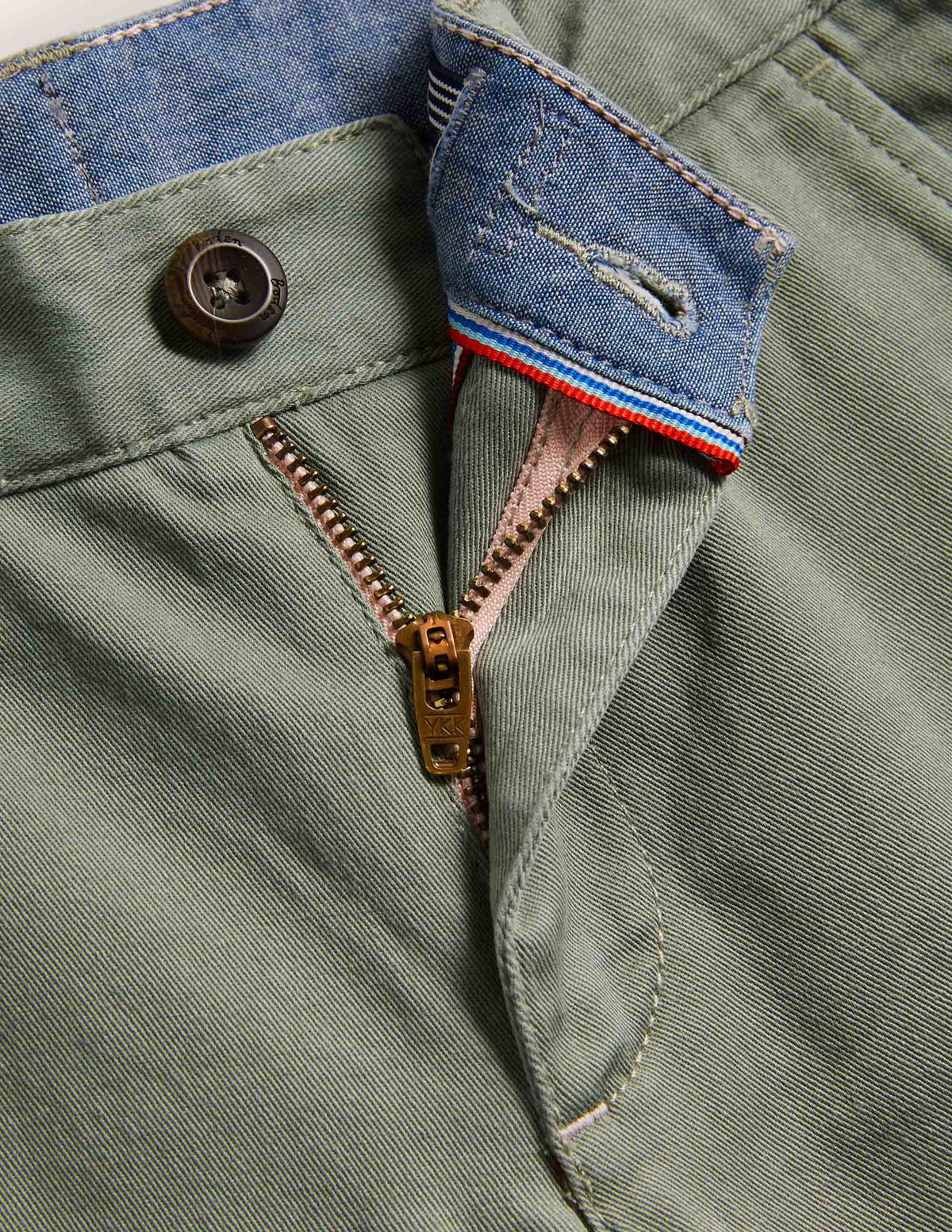 Chino Stretch Pants-Pottery Green - Image 3