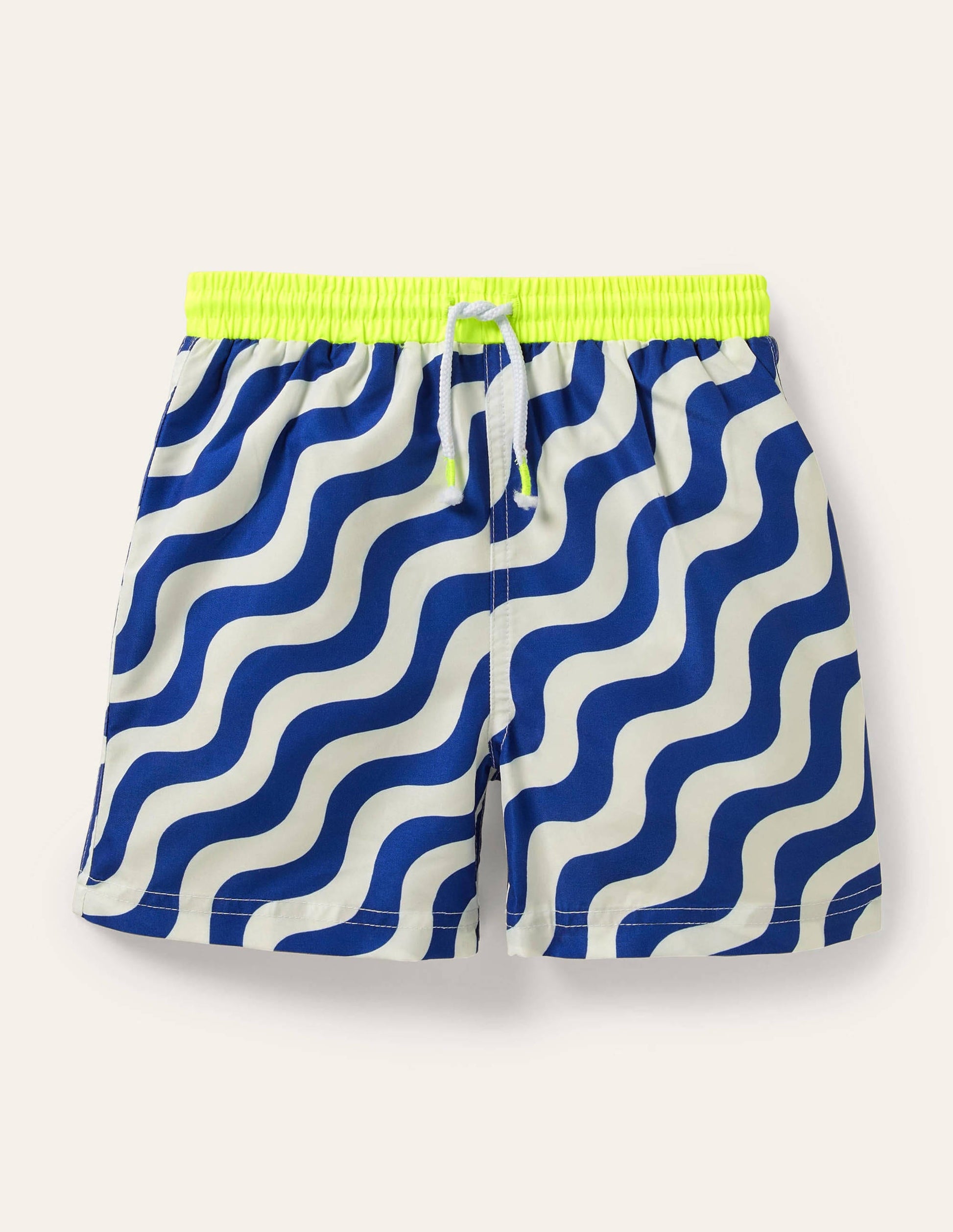 Swim Trunks-Regal Blue Wave-1