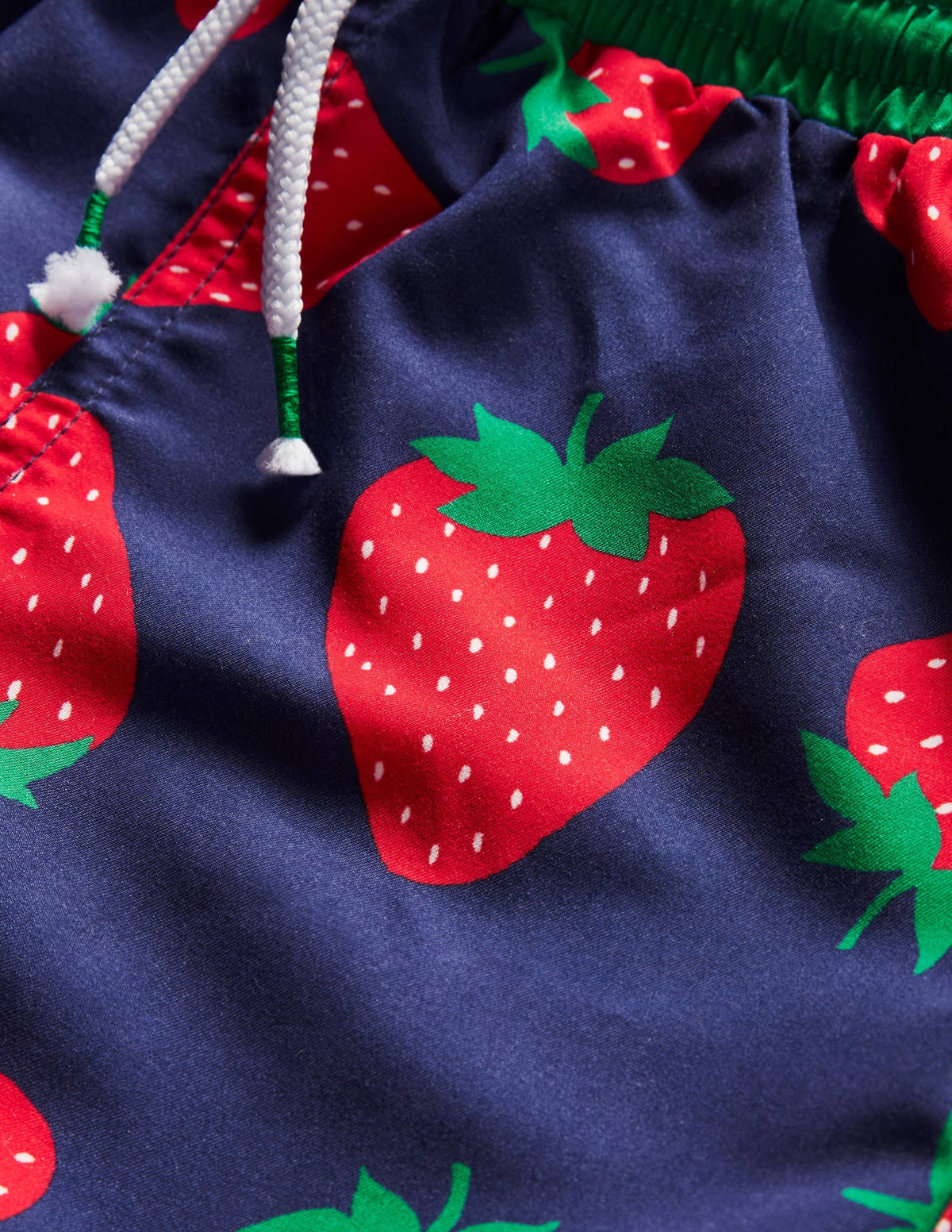 Swim Trunks-College Navy Strawberry-3