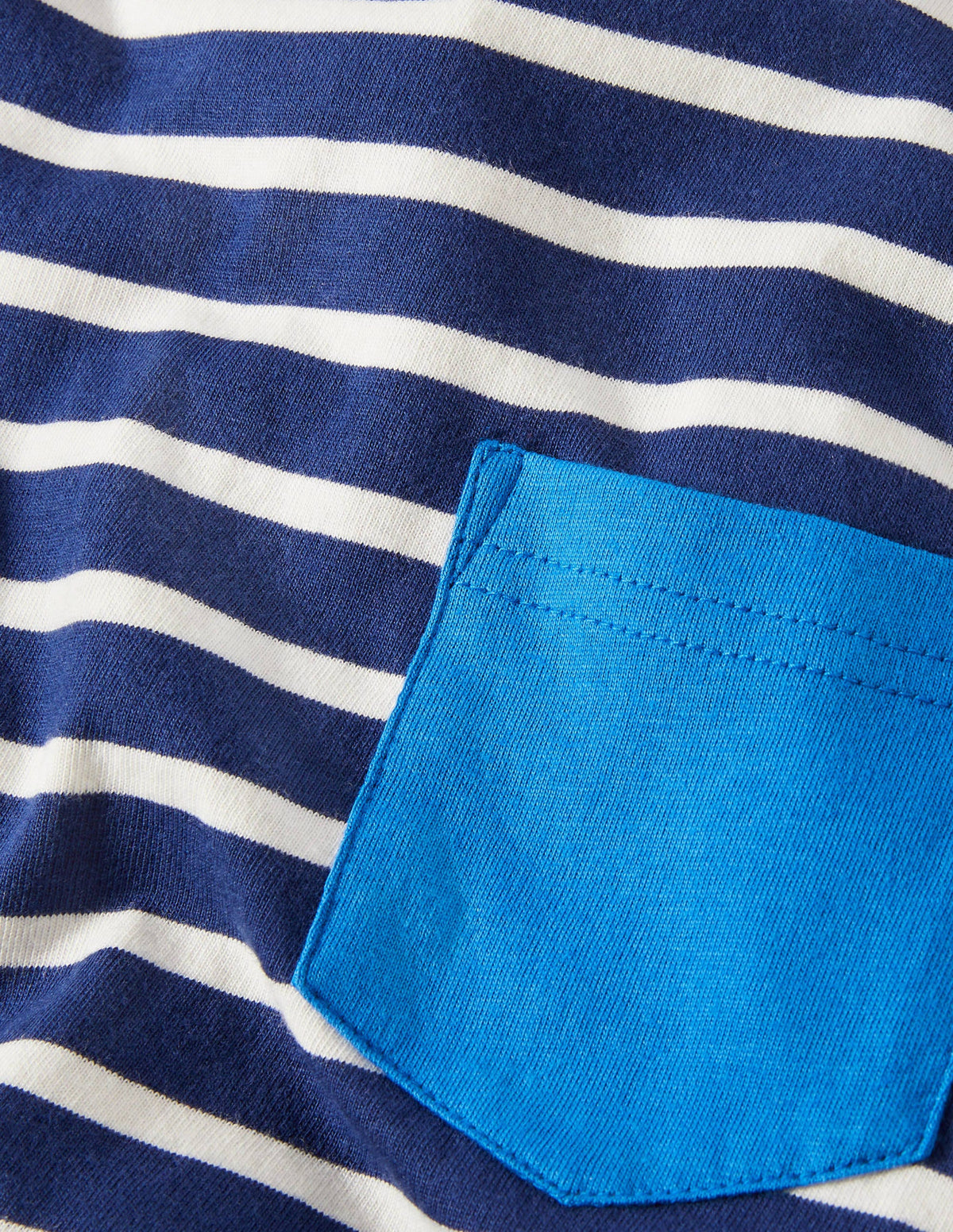 Long Sleeve Breton T-shirt-Starboard Blue/Ivory-3