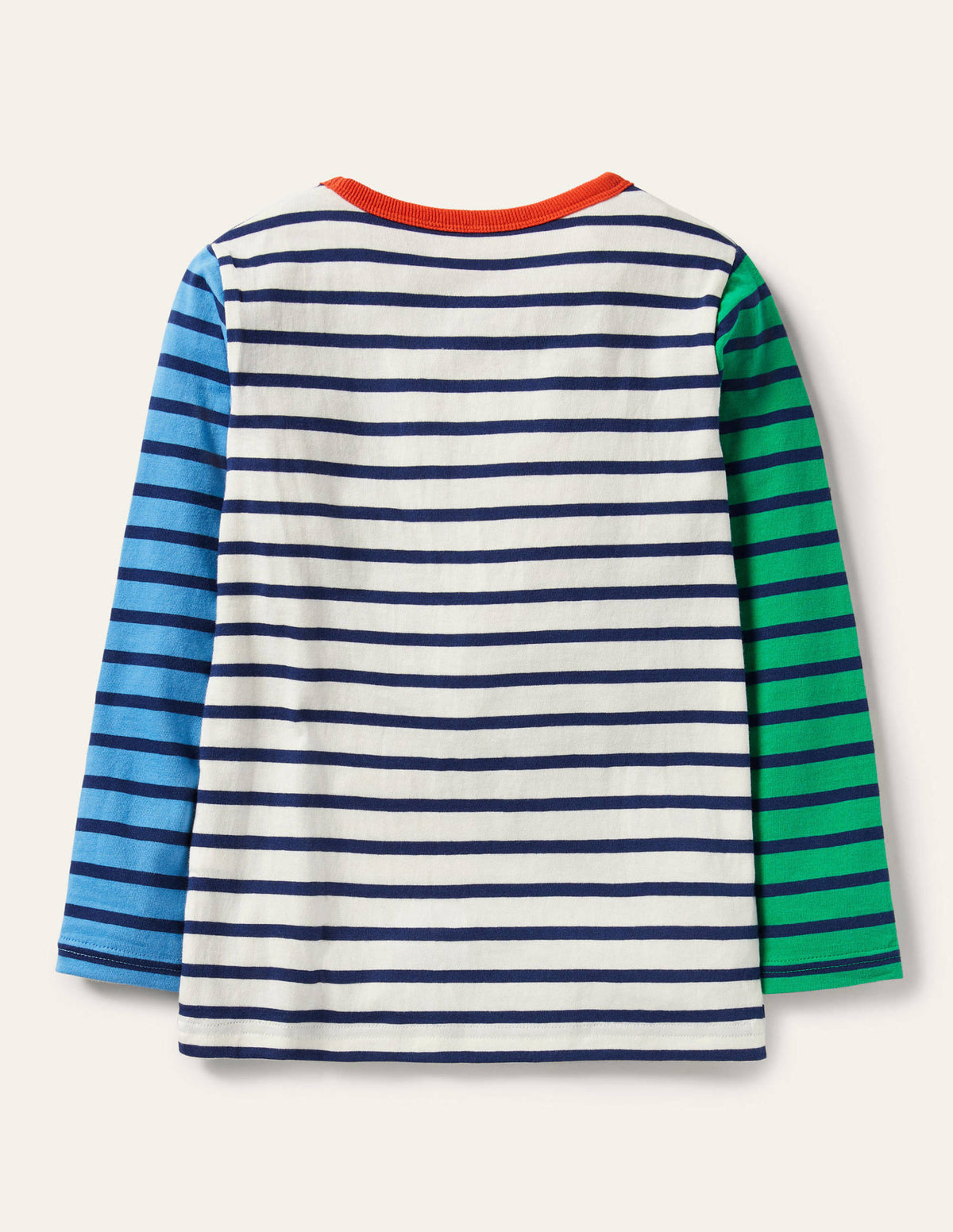 Long Sleeve Breton T-shirt-Multi Hotchpotch - Image 2