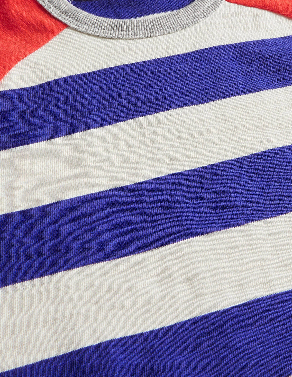 Raglan T-Shirt-Starboard Blue/Strawberry Red-3