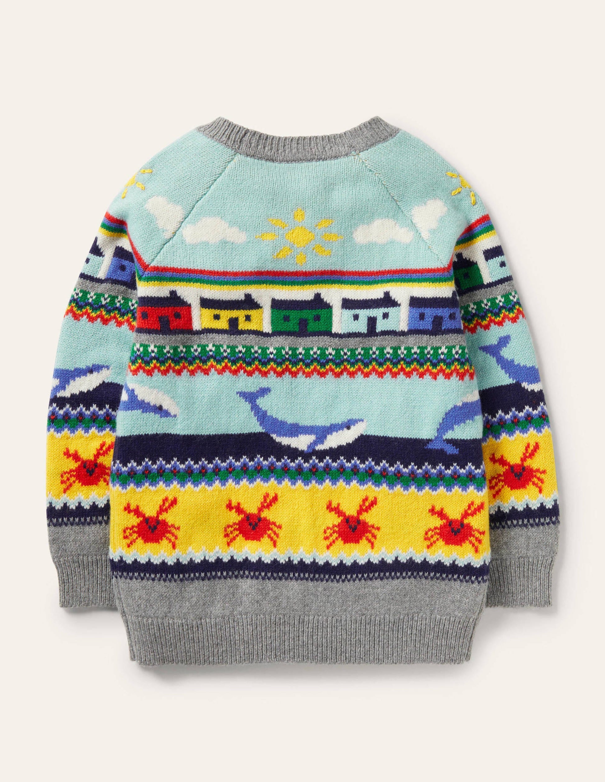 Seaside Fair Isle Sweater-Whales Fair Isle-2