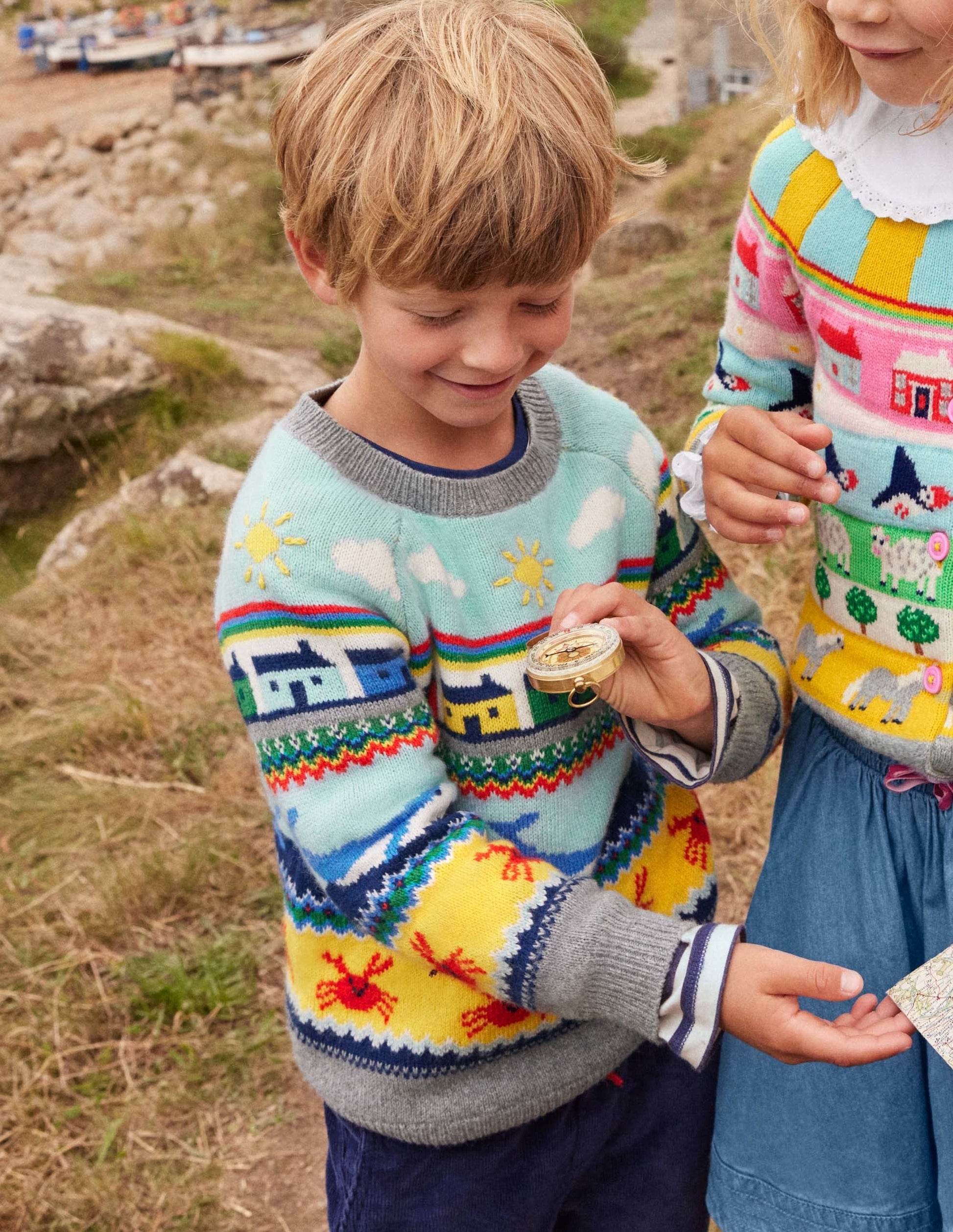 Seaside Fair Isle Sweater-Whales Fair Isle-5
