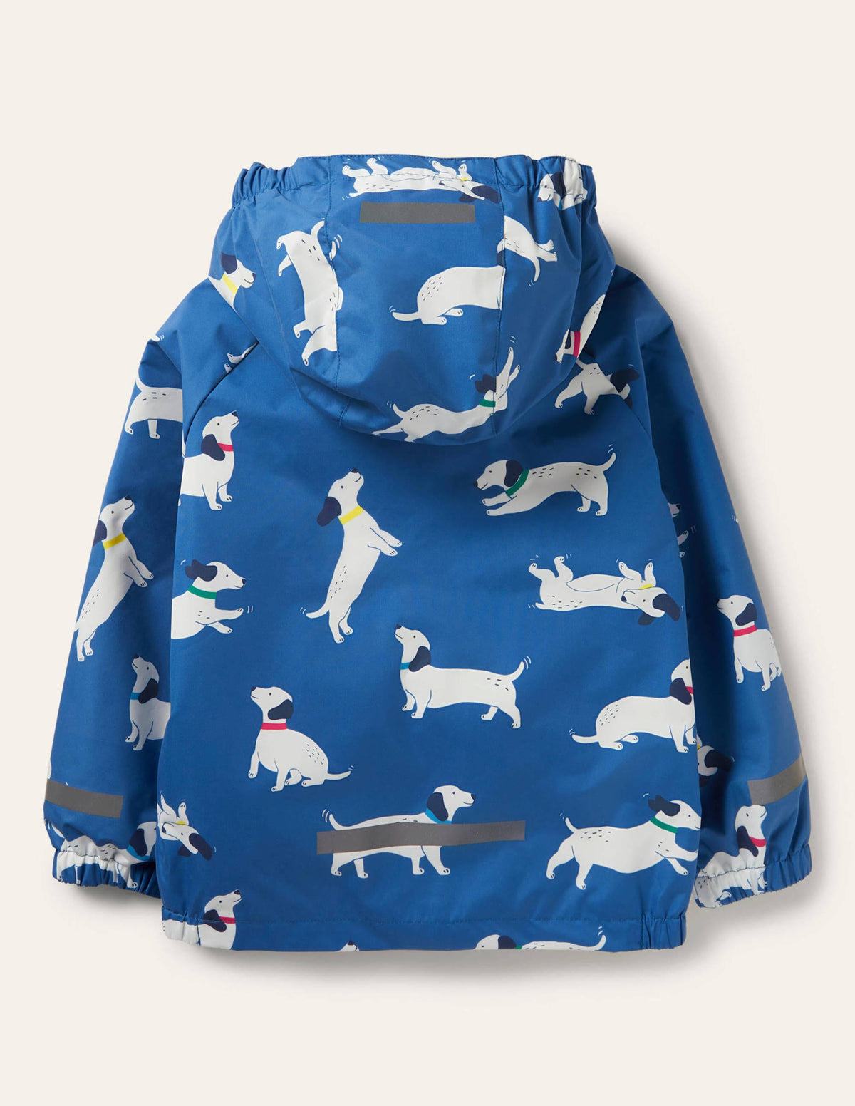 Waterproof Rain Jacket-Venice Blue Sausage Dogs - Image 2