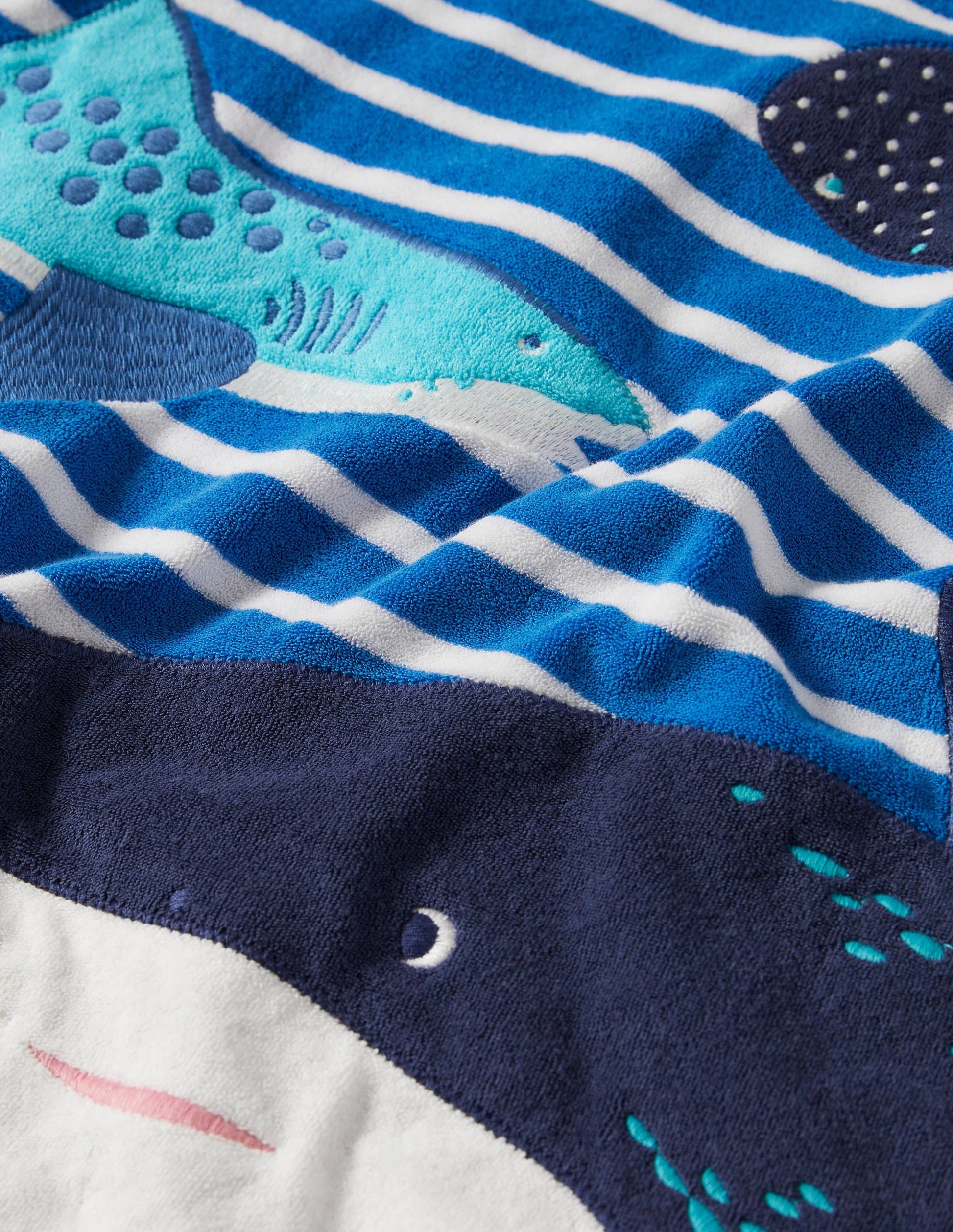 Towelling Throw-on-Bold Blue Sharks-3