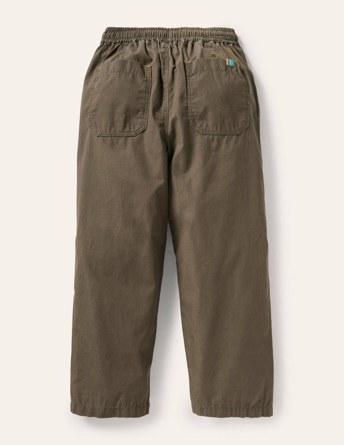 Lined Cord Pants-Khaki Green - Image 2
