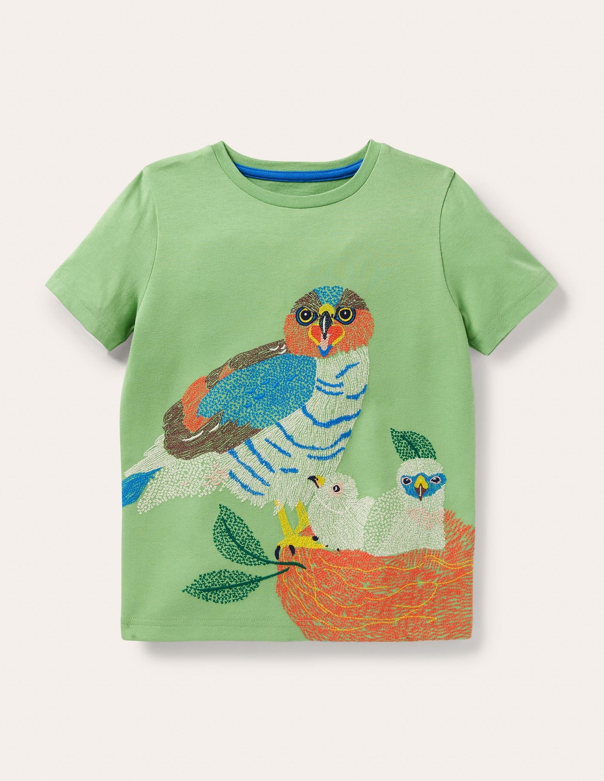 Superstitch T-shirt-Aloe Green Sparrow Hawk-1