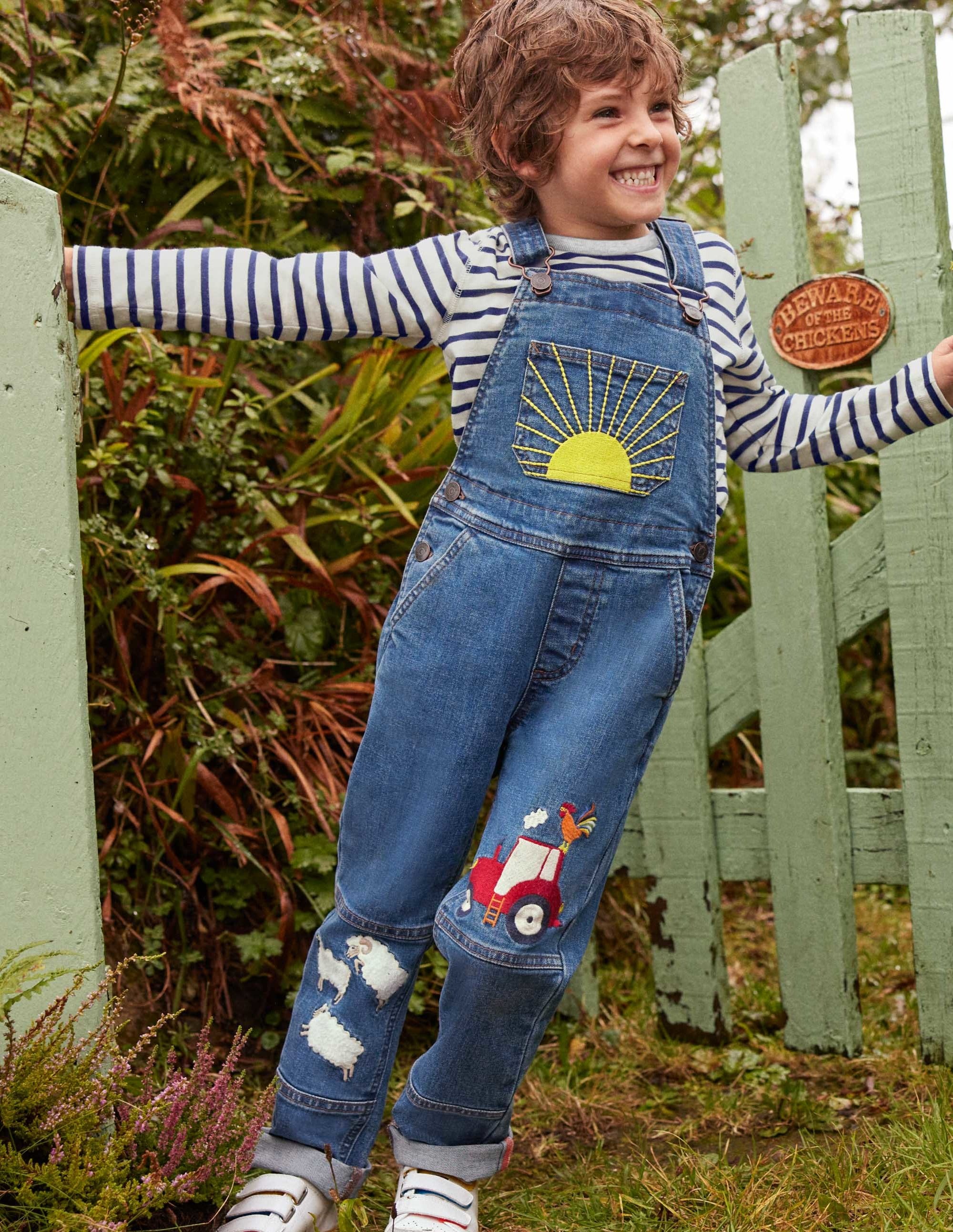 Fun Overalls-Dark Vintage Weather - Image 1