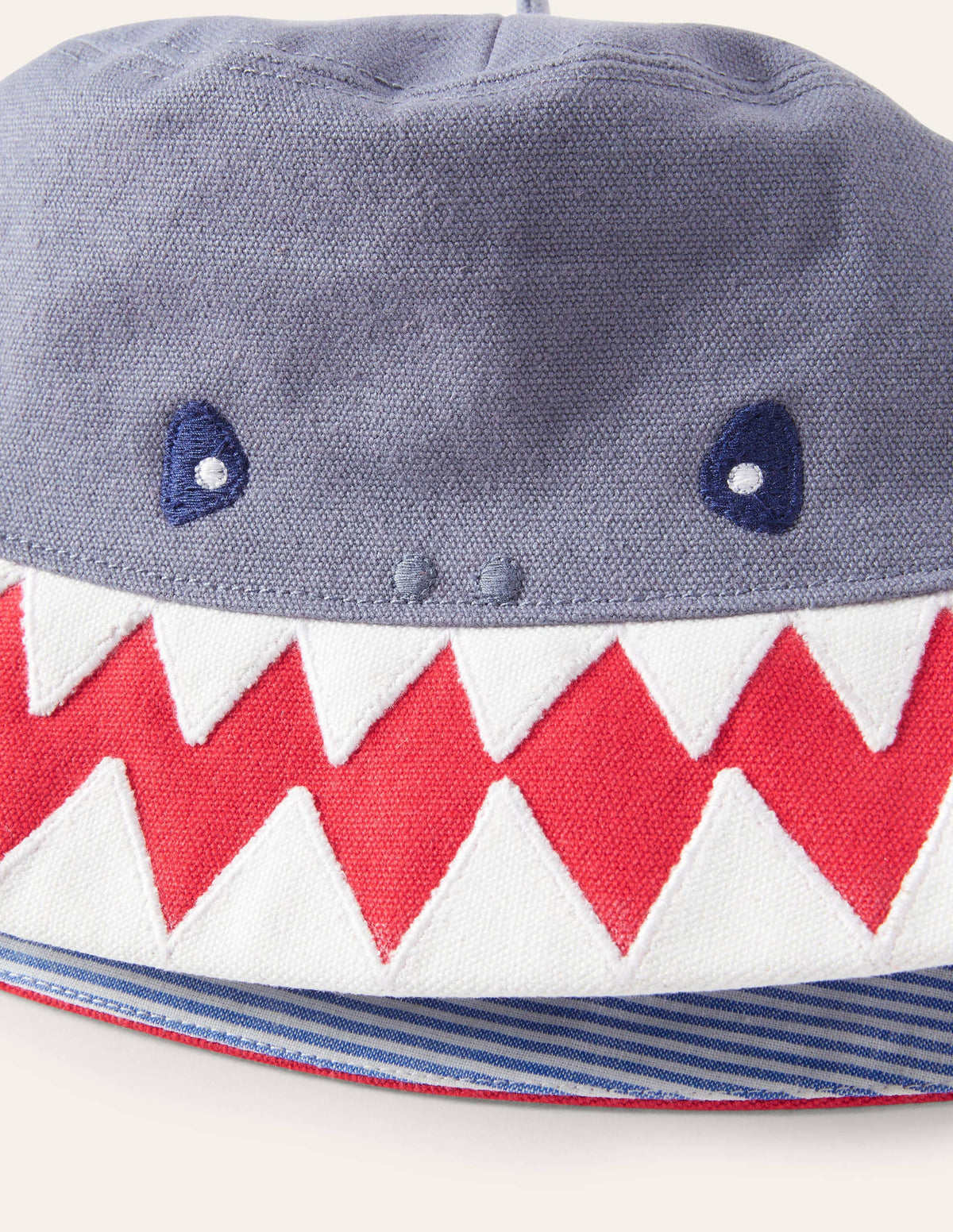 Novelty Bucket Hat-Grey Shark - Image 2