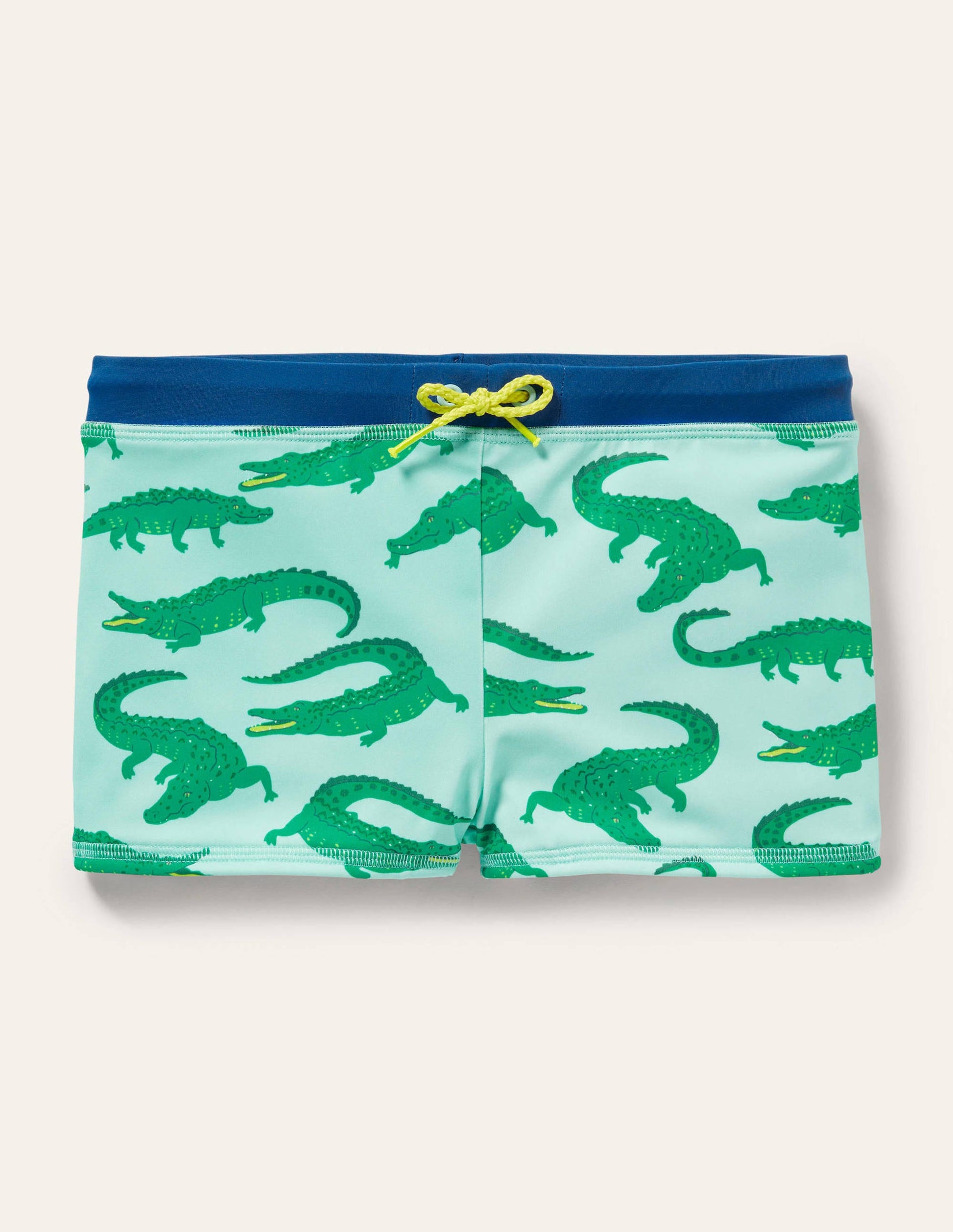 Swim Trunks B1815-Neptune Blue/Crocodiles-1