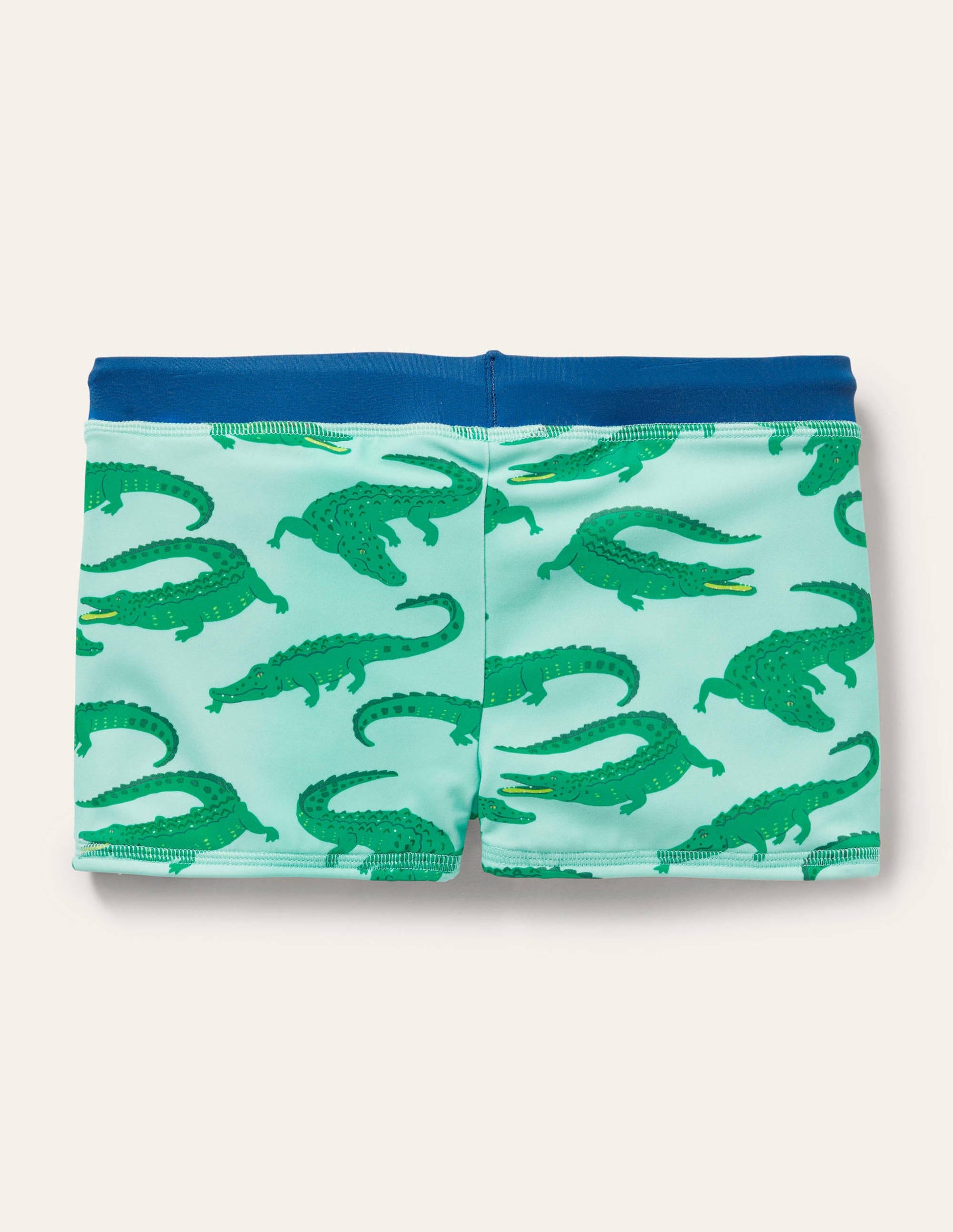 Swim Trunks B1815-Neptune Blue/Crocodiles-2