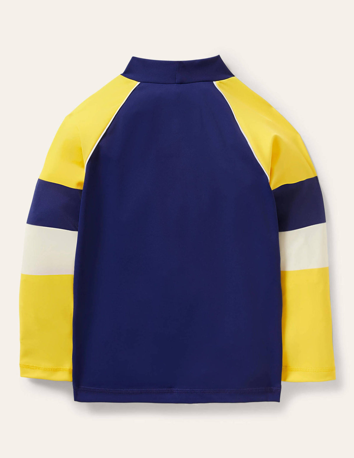 Rash Guard-College Navy/Yellow - Image 2