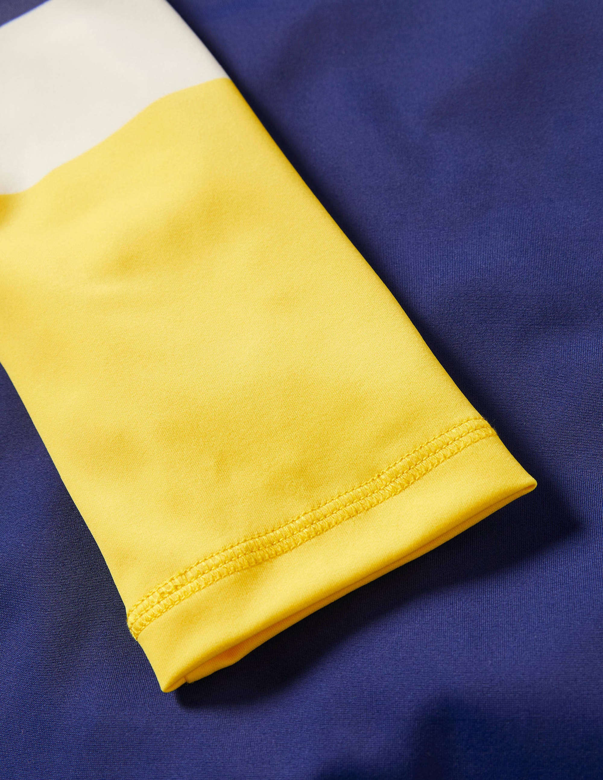 Rash Guard-College Navy/Yellow - Image 3