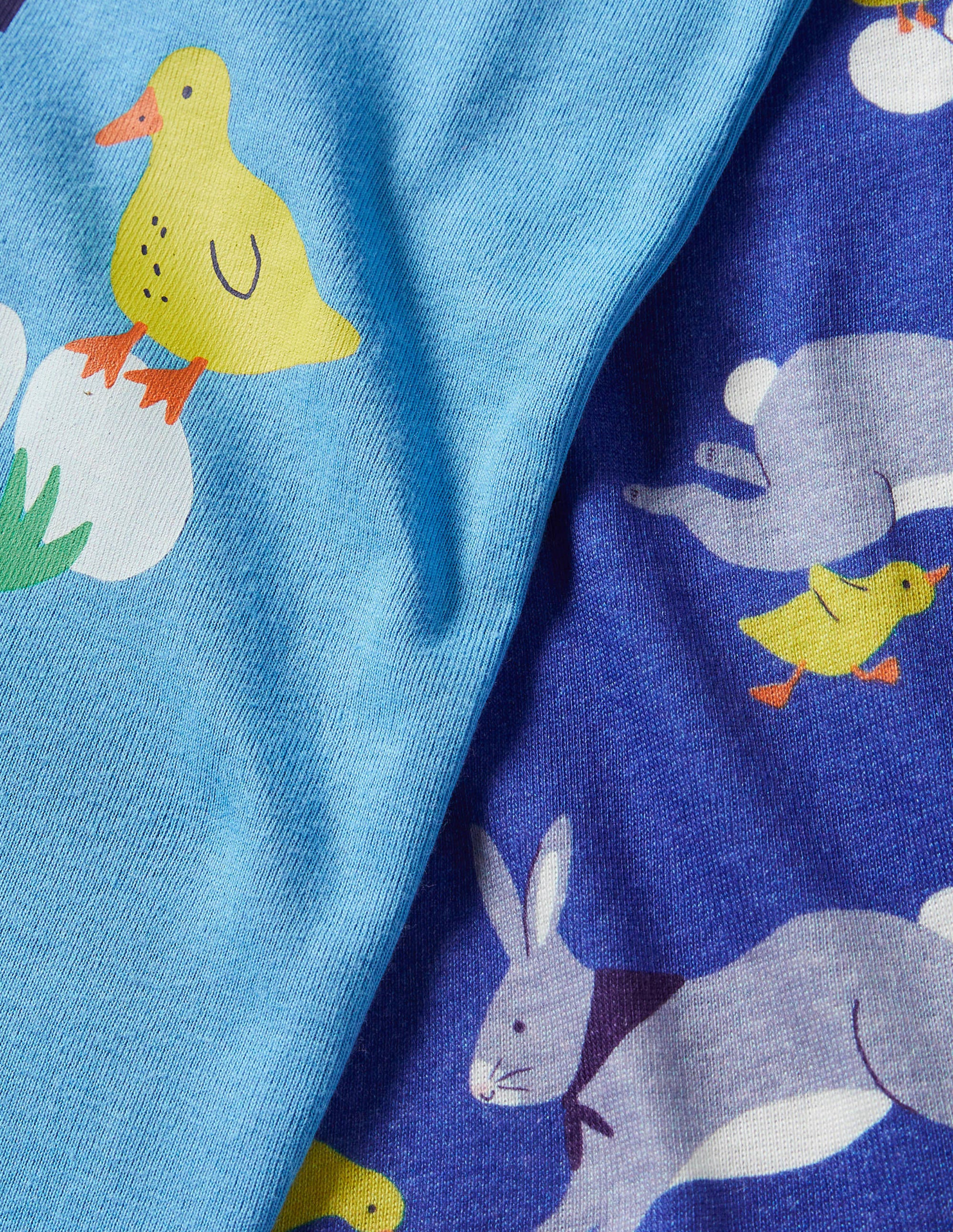 Easter Twin Pack Pajamas-Bright Marina Easter Bunny - Image 3