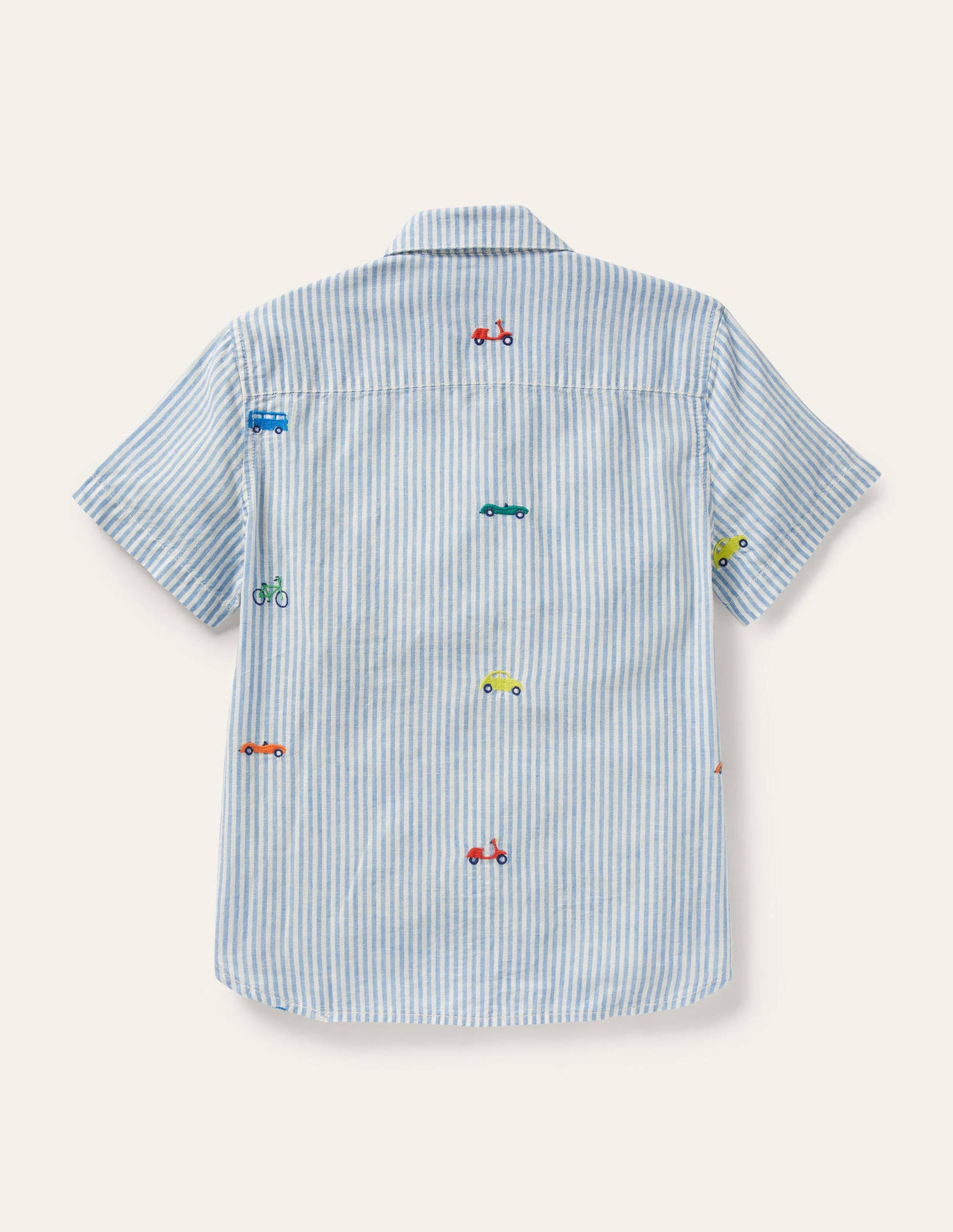 Vacation Shirt-Ticking Rainbow Road Trip-2