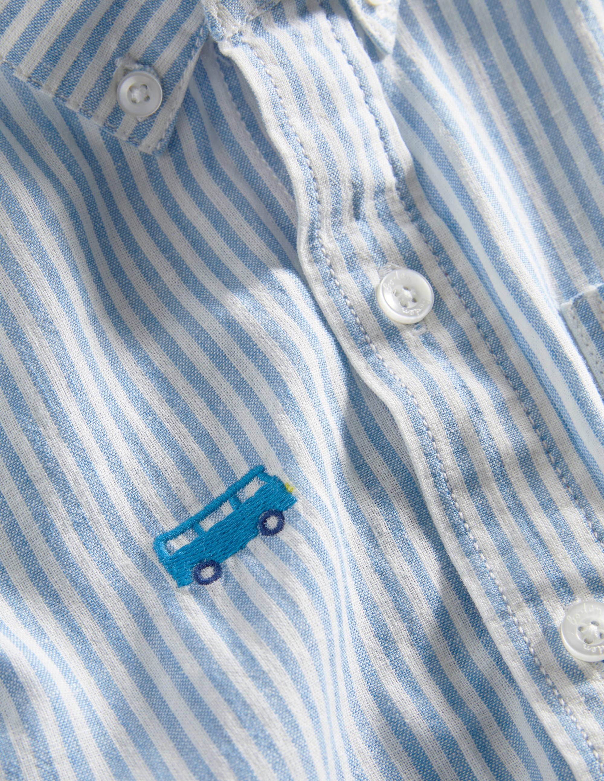 Vacation Shirt-Ticking Rainbow Road Trip - Image 3