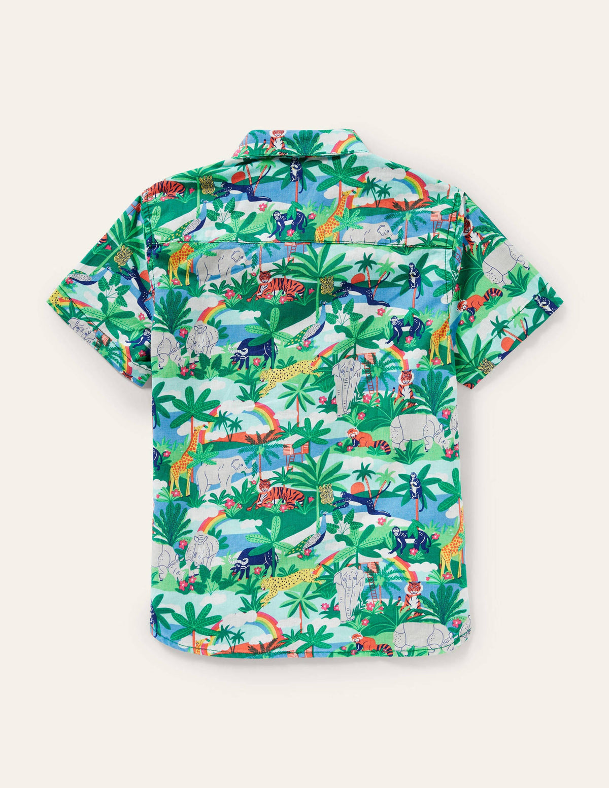 Vacation Shirt-Multi Jungle Scene - Image 2