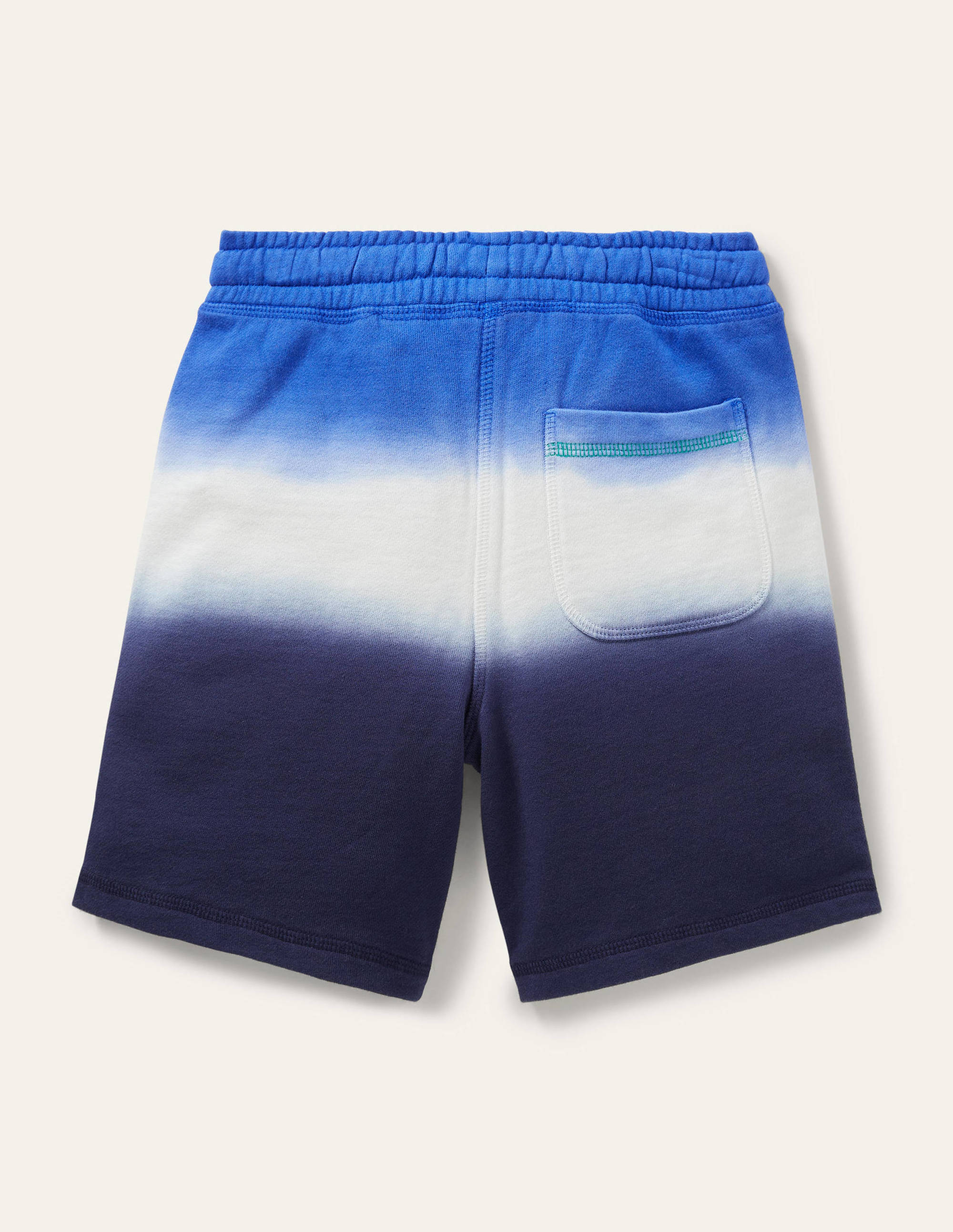 Garment-dyed Sweatshorts-Blue Dip Dye - Image 2