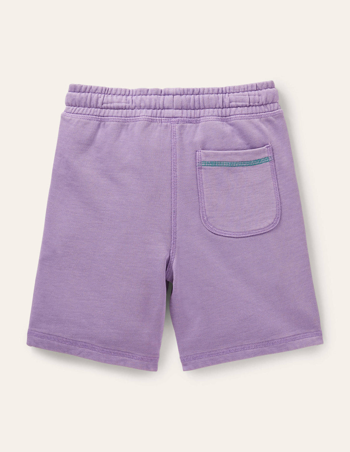 Garment-dyed Sweatshorts-Cool Violet - Image 2