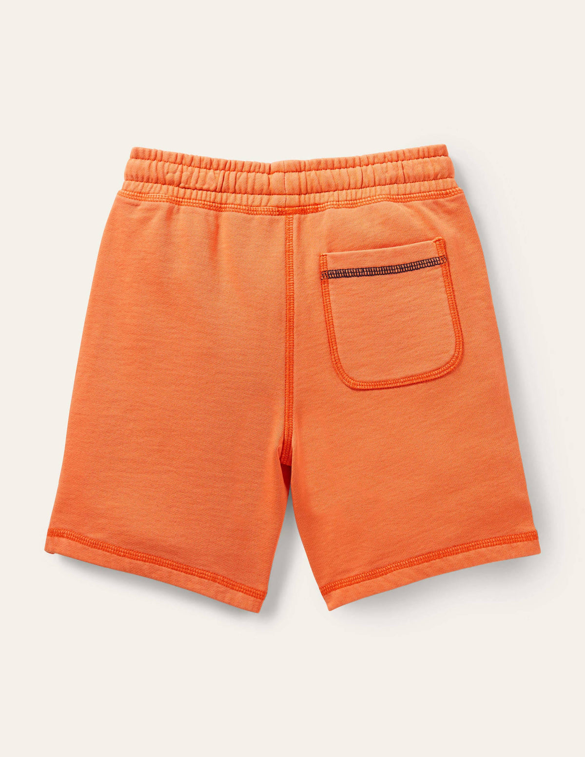 Garment-dyed Sweatshorts-Satsuma Orange - Image 2