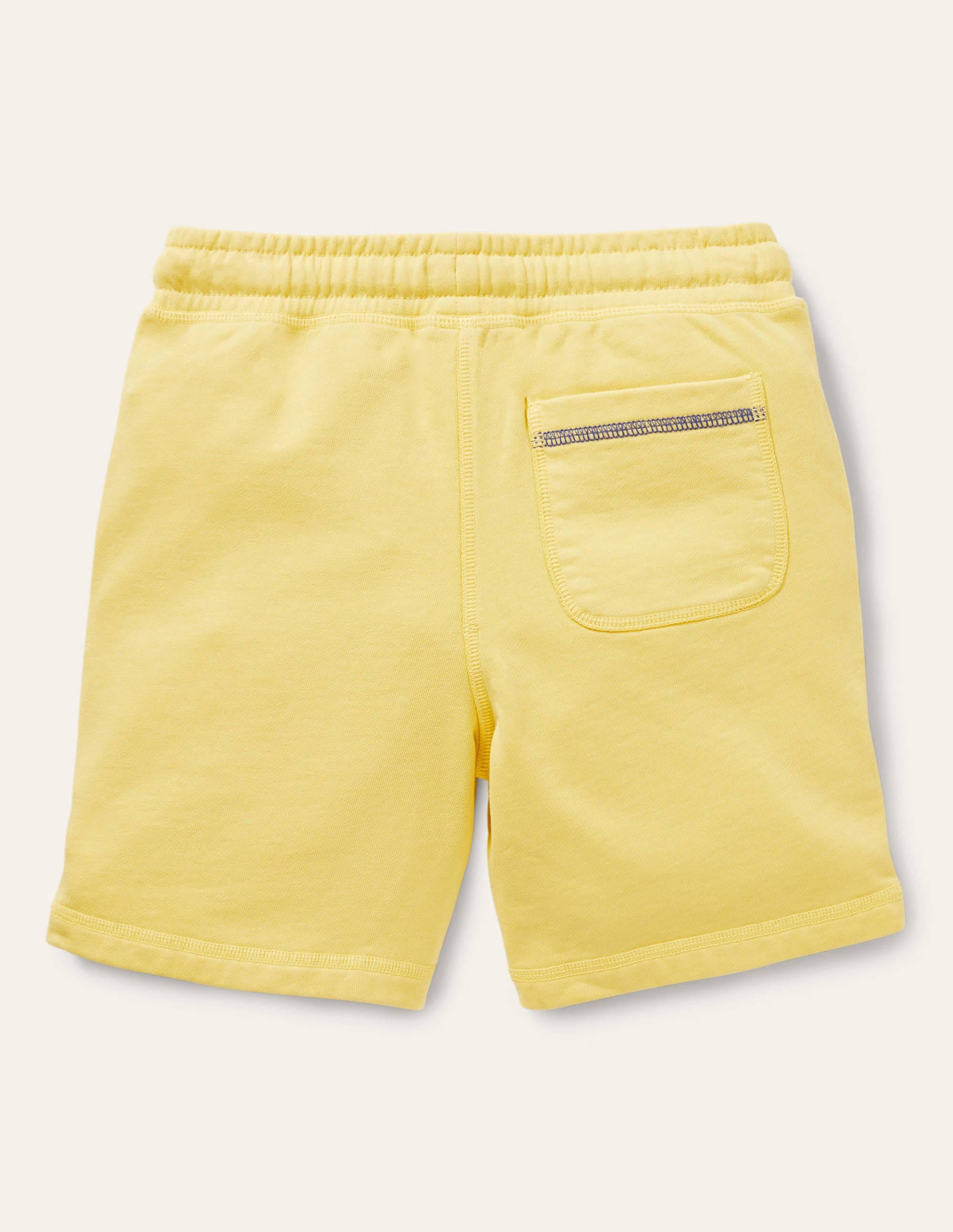 Garment-dyed Sweatshorts-Sweetcorn Yellow - Image 2