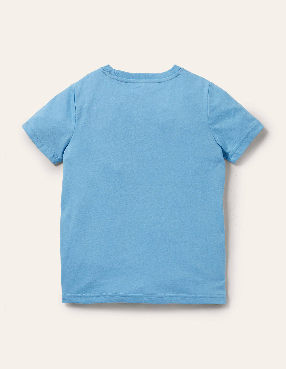 Printed History T-shirt-Surfboard Blue Viking Boat-2