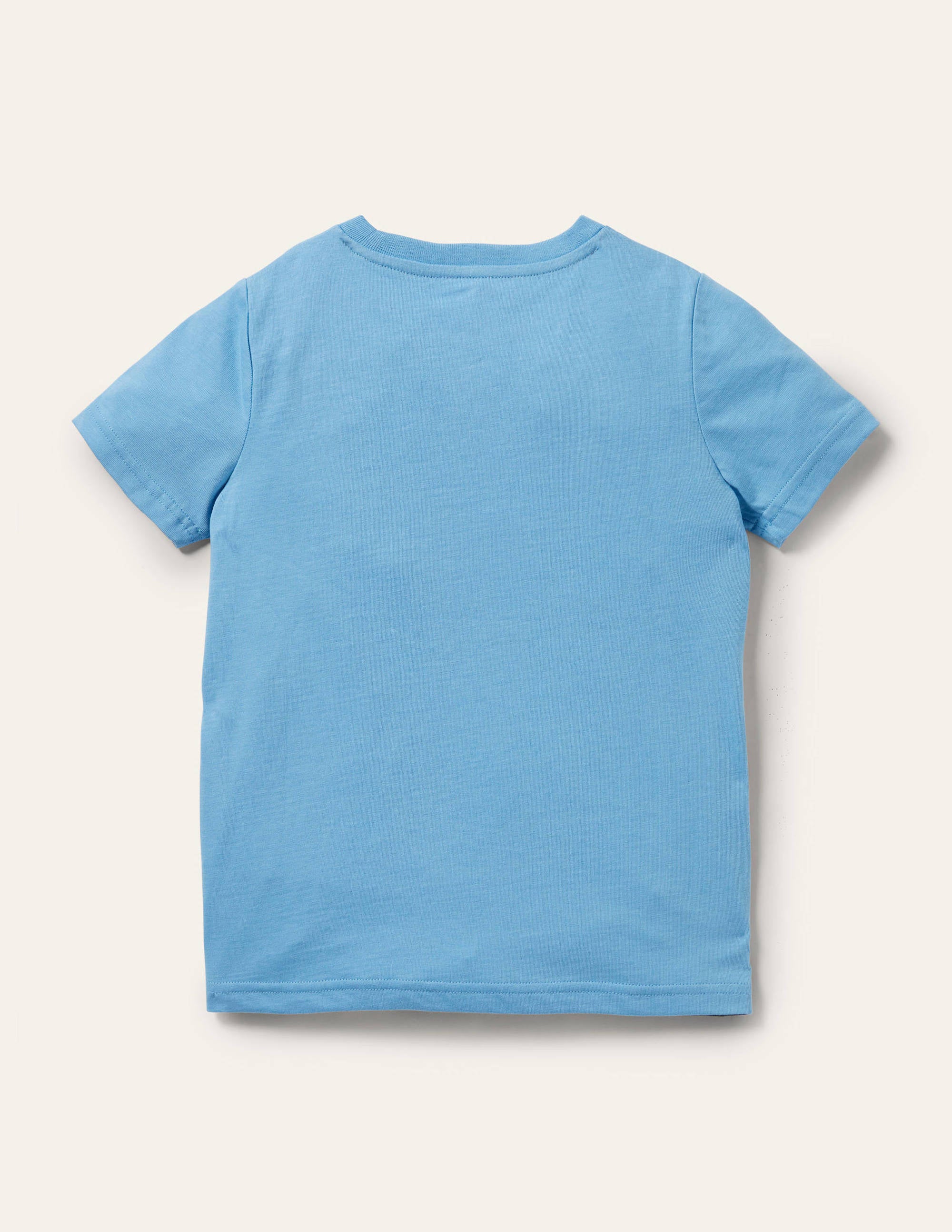 Printed History T-shirt-Surfboard Blue Viking Boat - Image 2