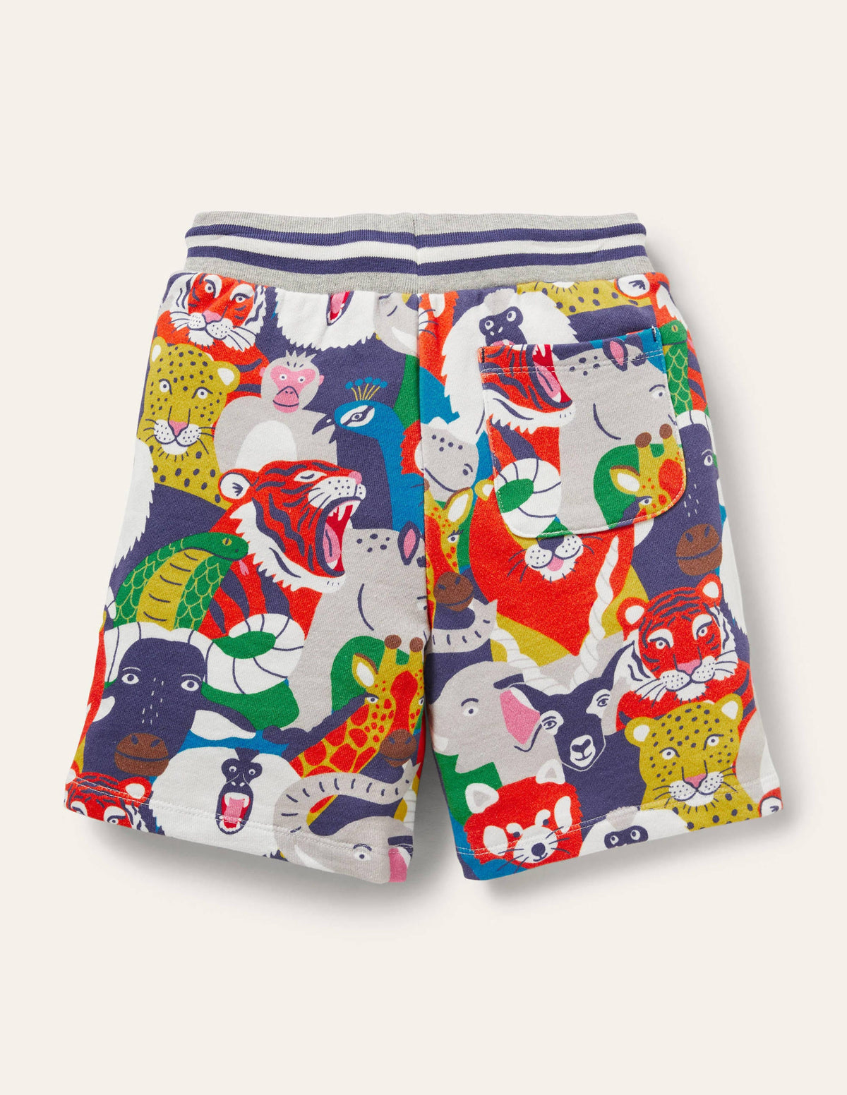 Printed Sweatshorts-Multi Bonkers Jungle-2