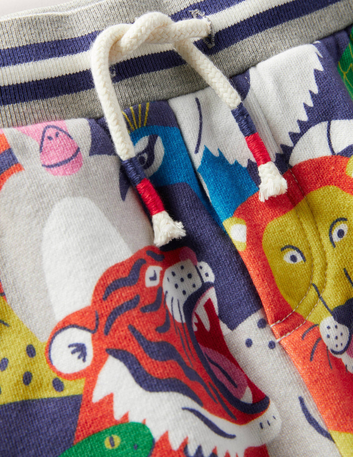 Printed Sweatshorts-Multi Bonkers Jungle - Image 3