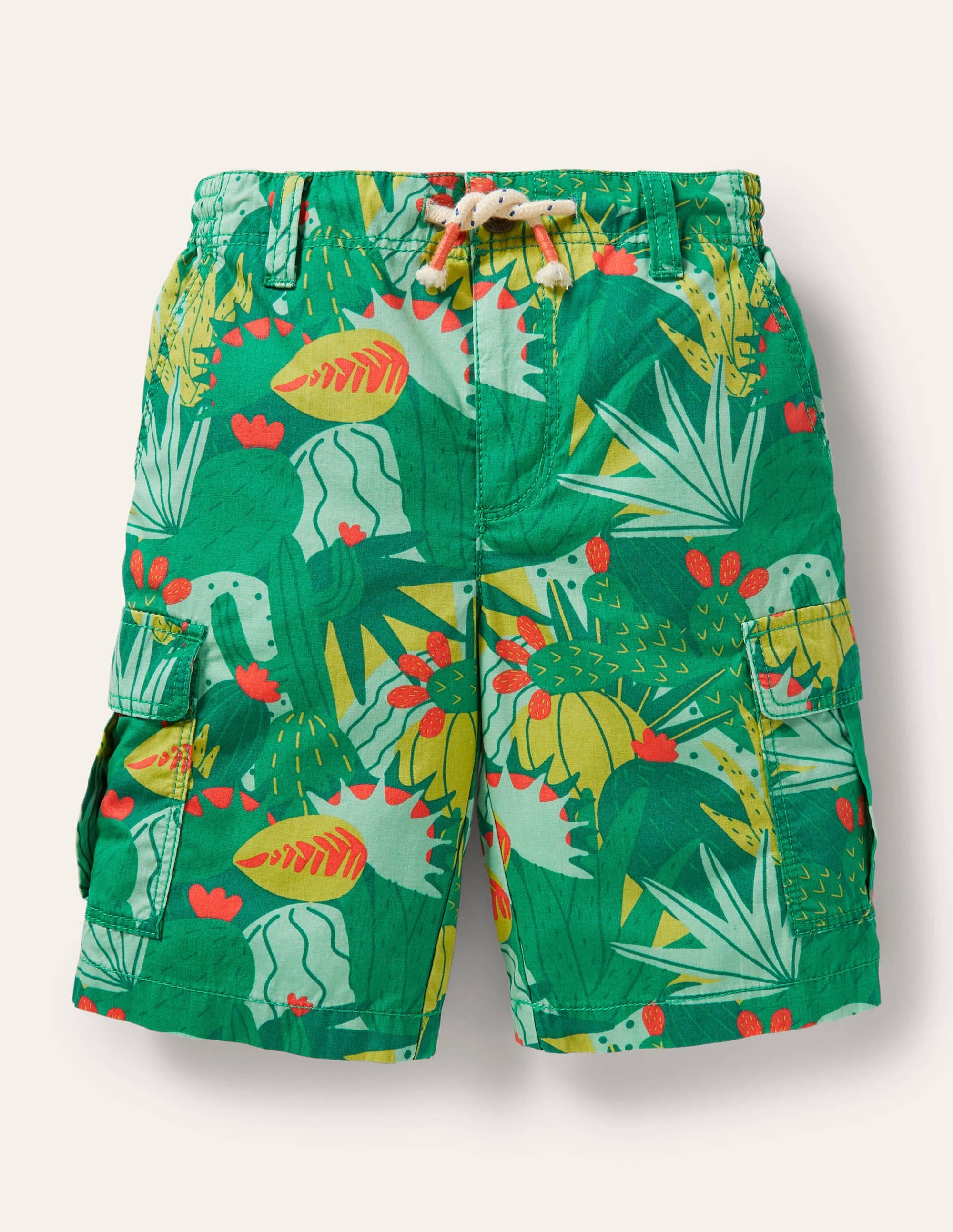 Cargo Shorts-Green Cactus - Image 1