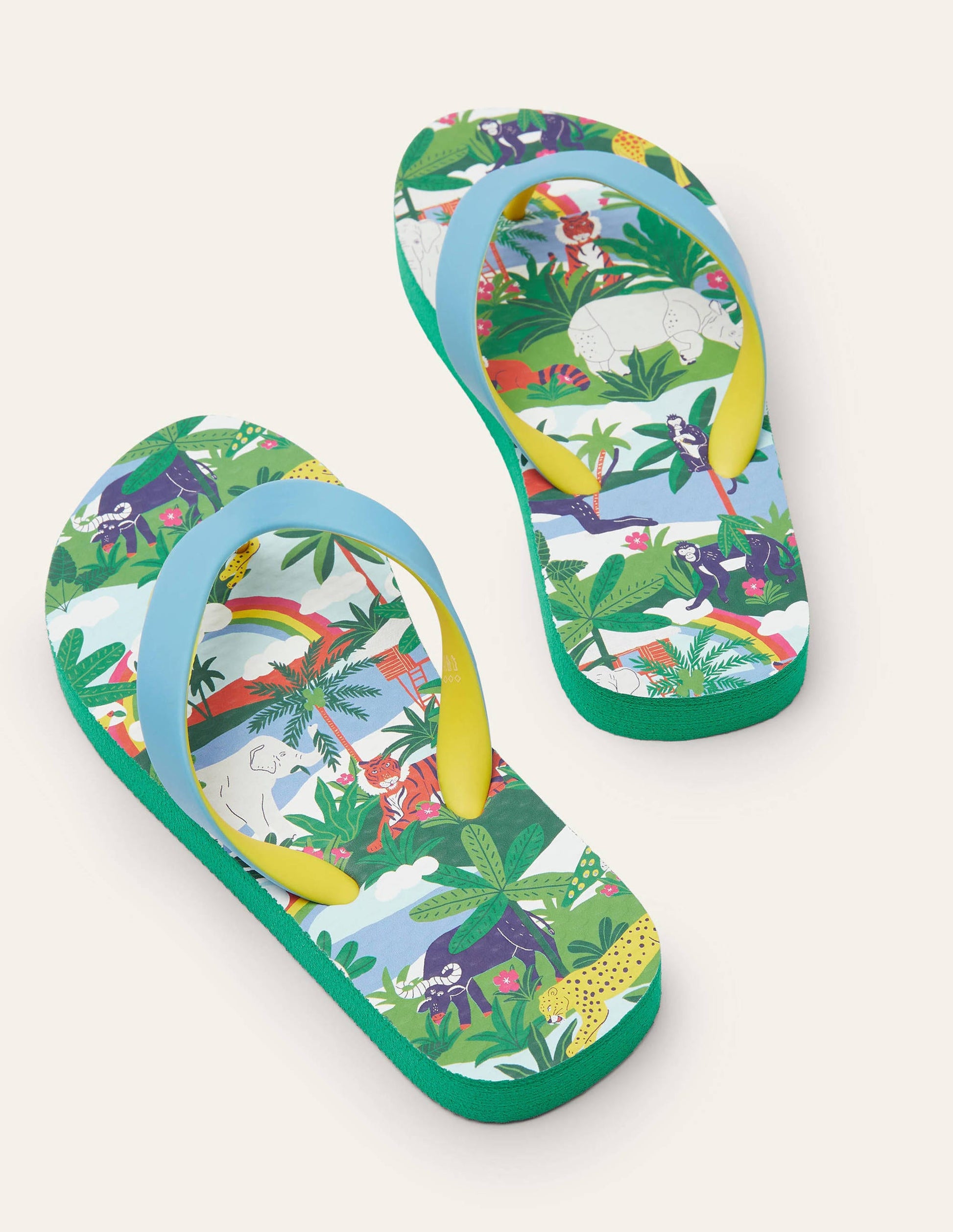 Flip Flops-Jungle Print-1