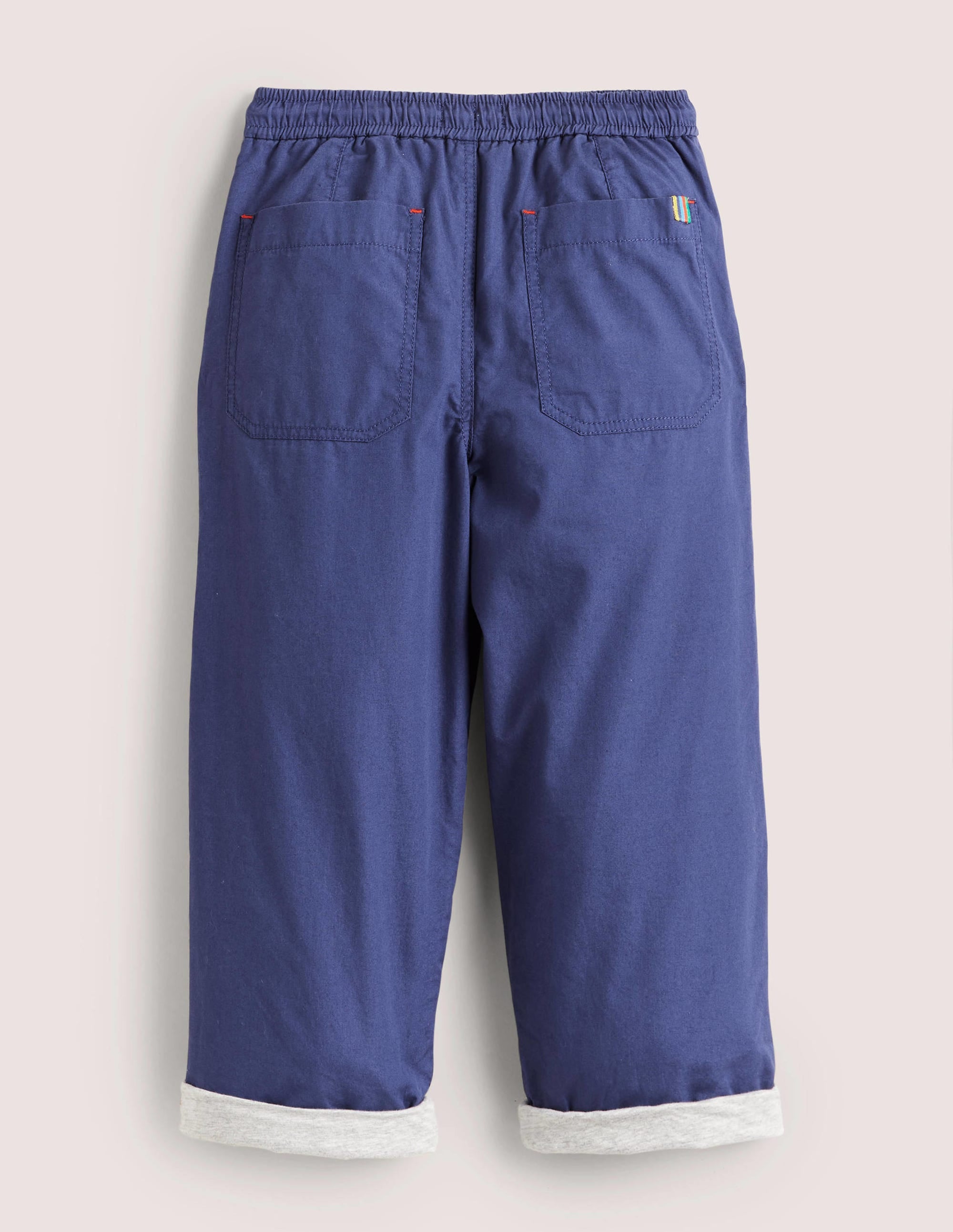 Lined Cord Pants-Starboard Blue - Image 2