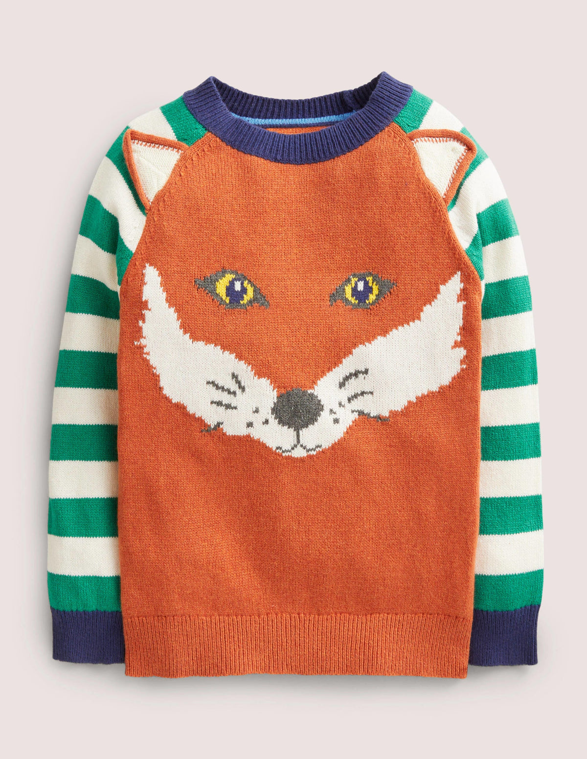Hotchpotch Logo Jumper-Rust Orange Fox - Image 1