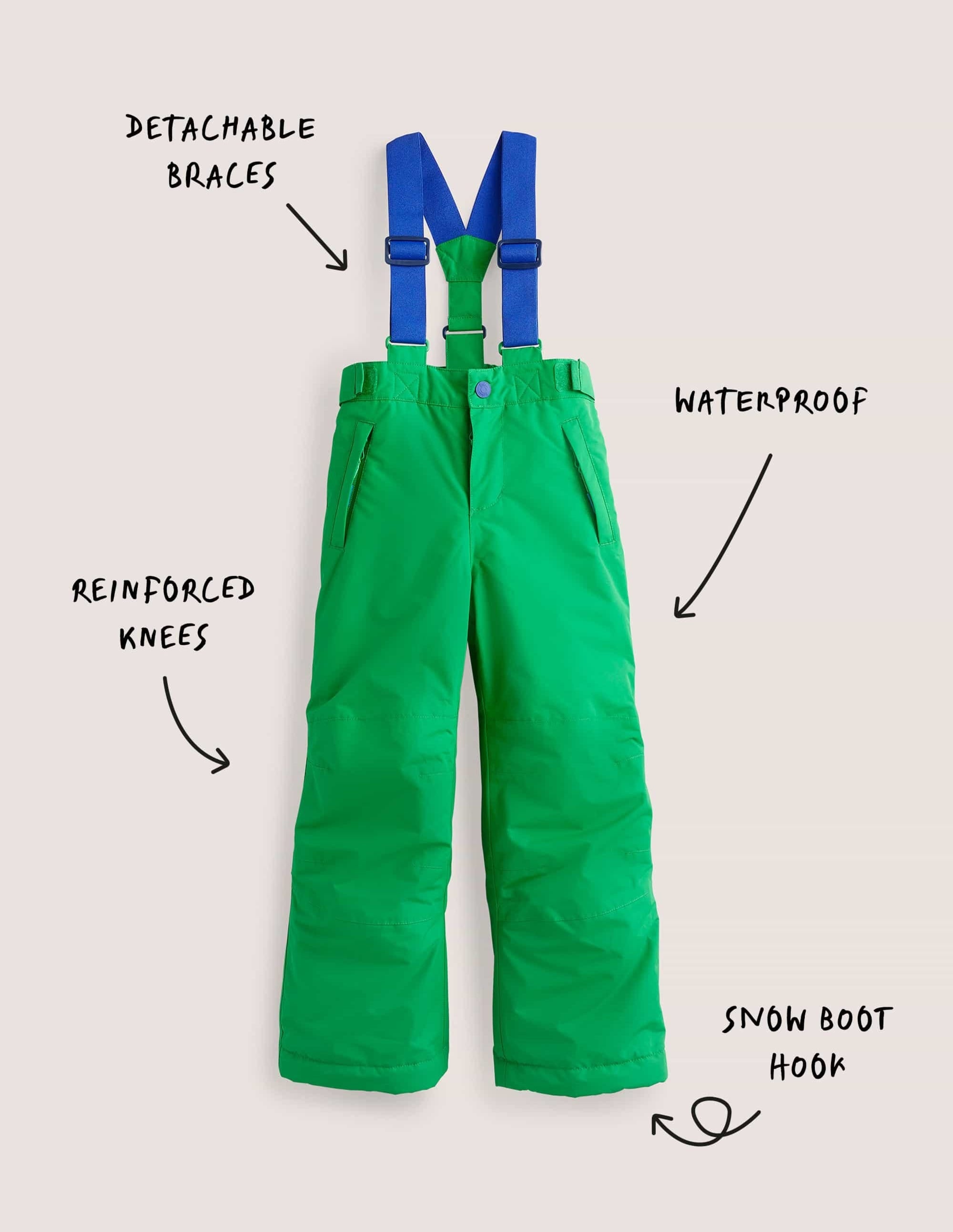 All-weather Waterproof Pants-Green Fizz - Image 4