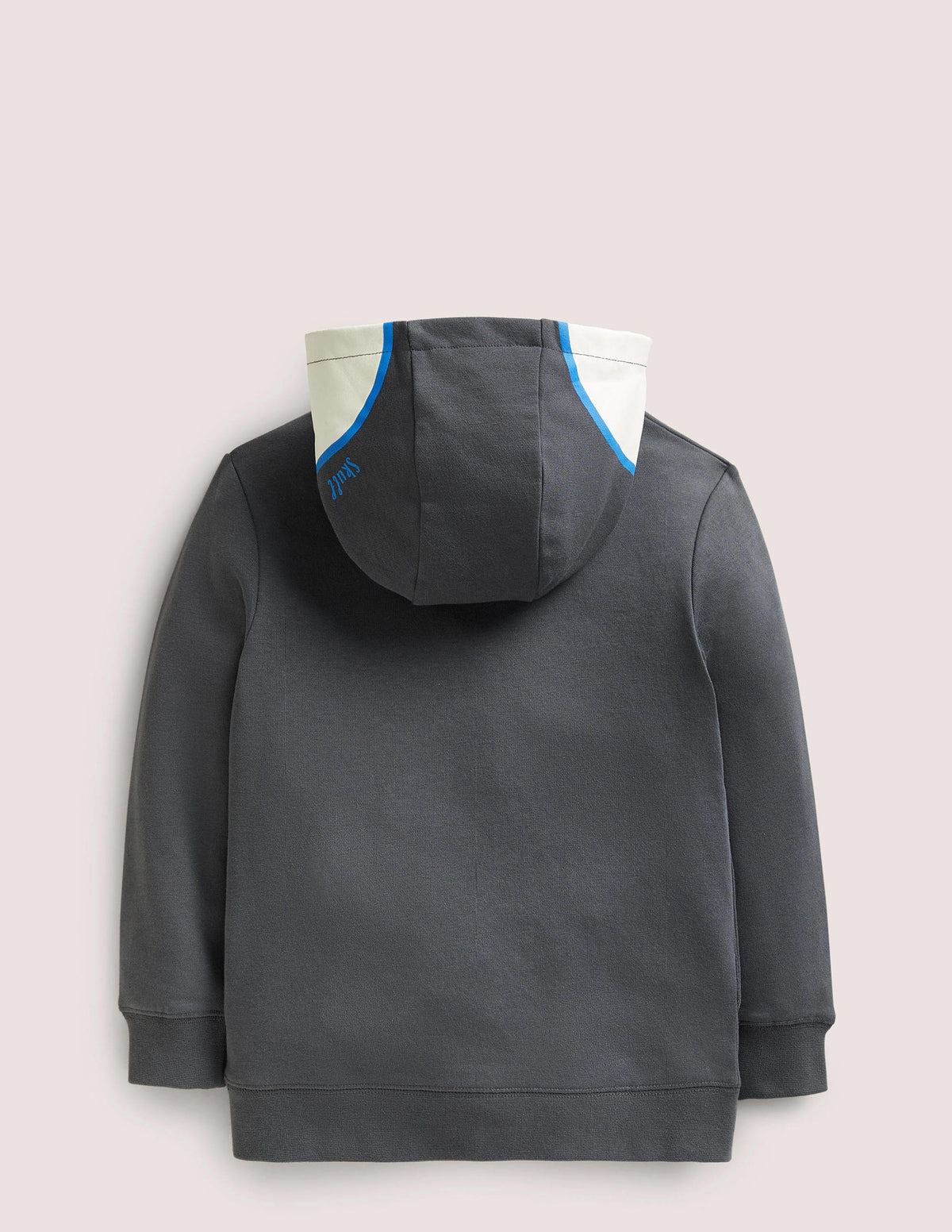 Halloween Glow Skeleton Hoodie-Smoke Grey Glowing Skeleton - Image 2