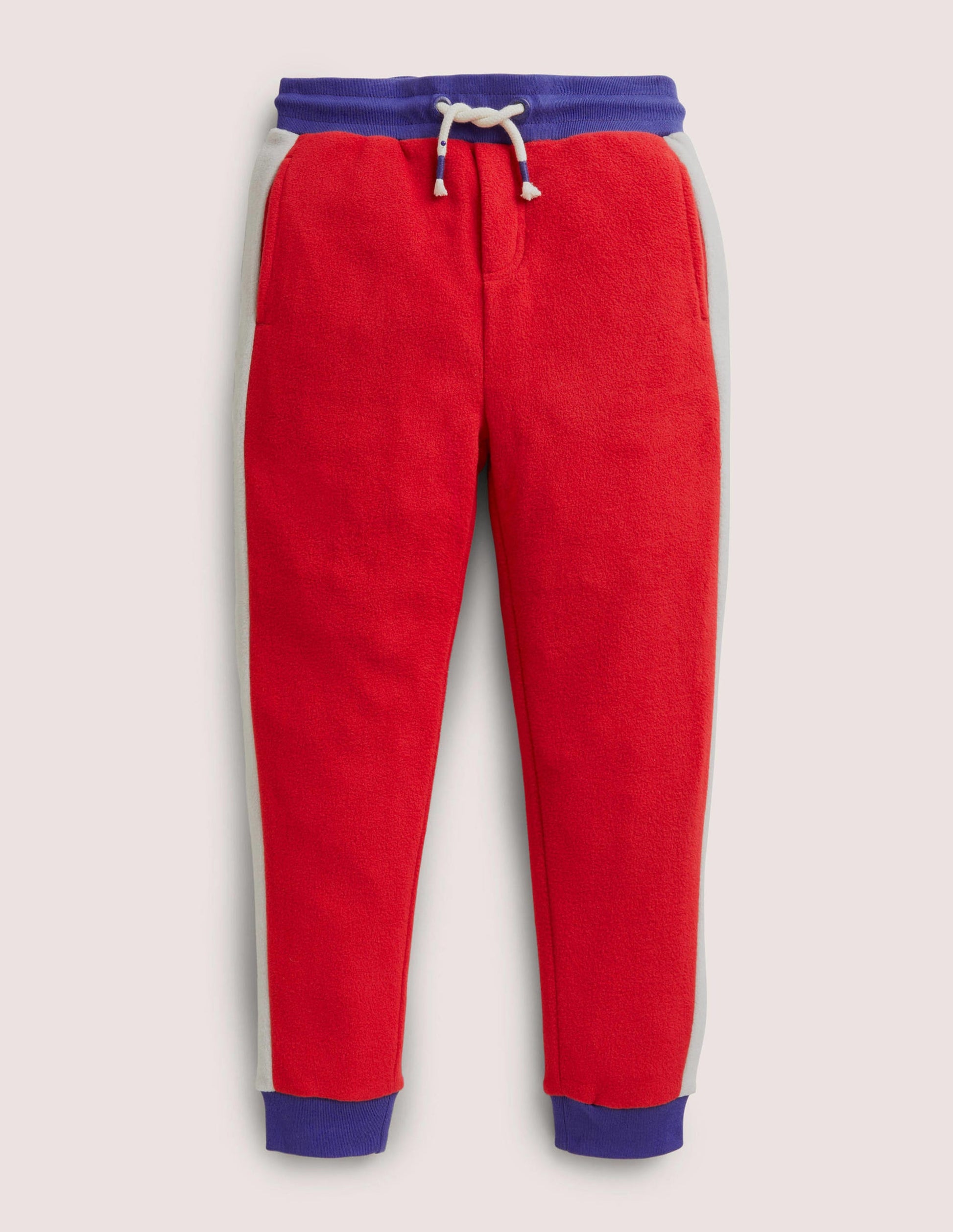 Microfleece Jogger-Rockabilly Red-1