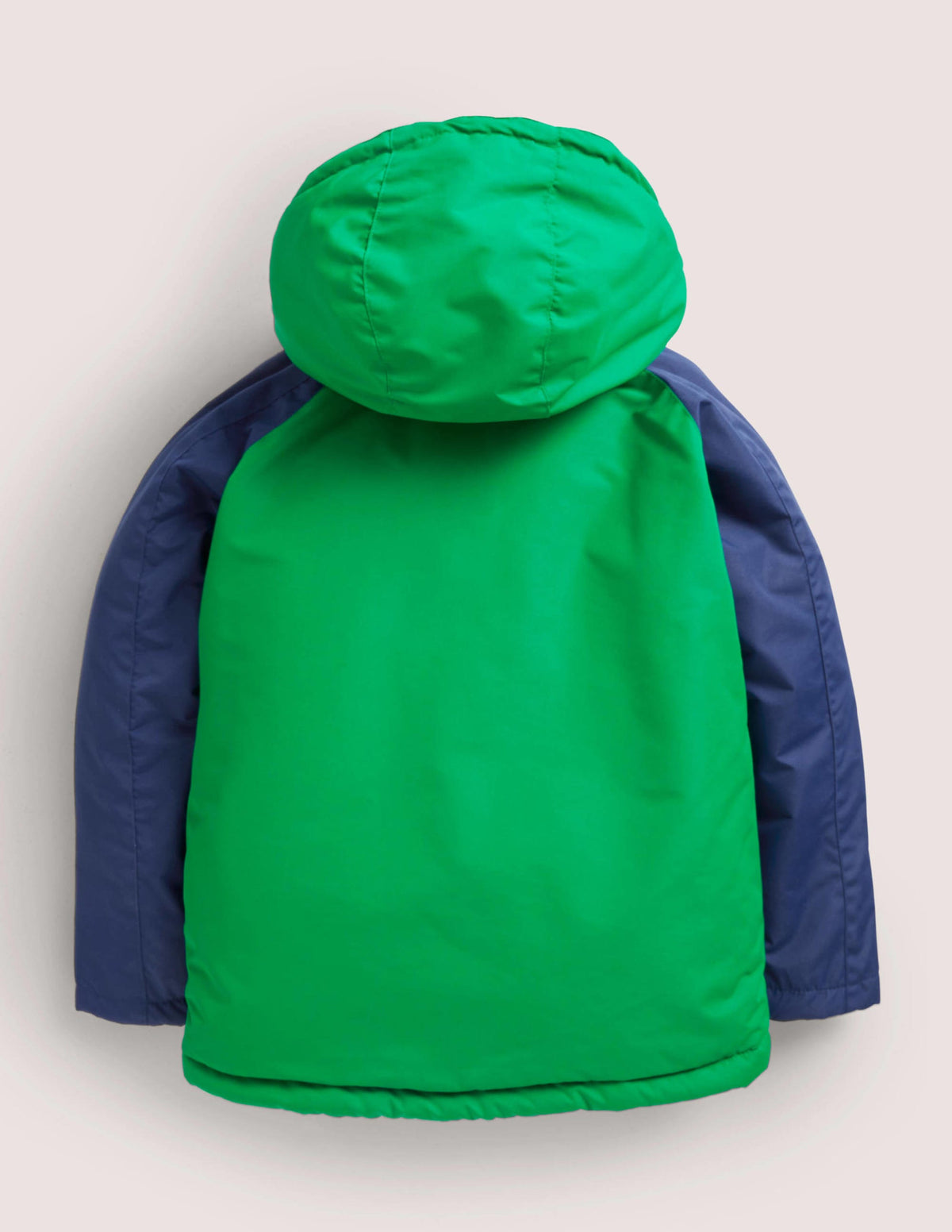 Colourblock Sherpa-Lined Fox Print Anorak-Highland Green Fox - Image 2