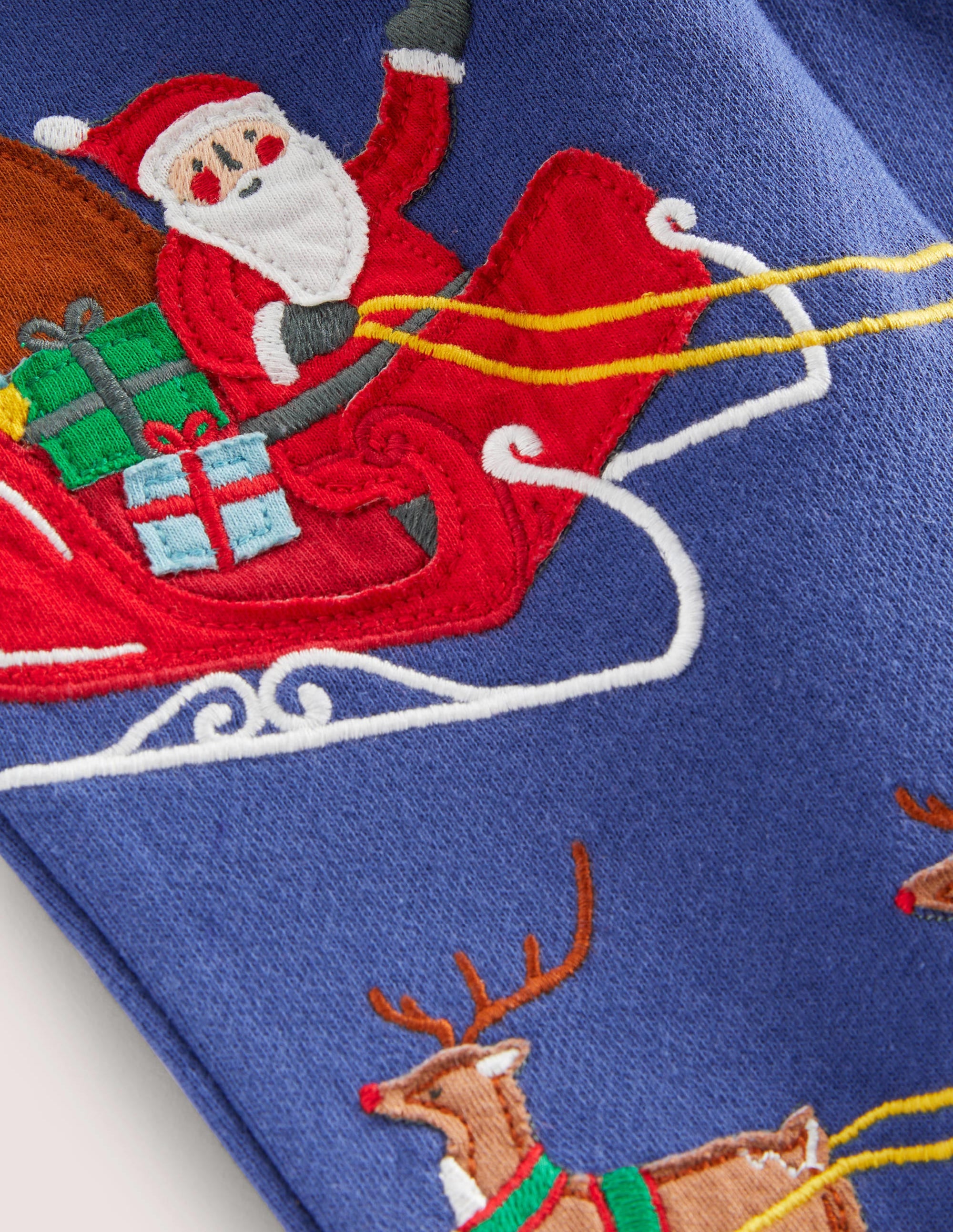 Appliqué Festive Joggers-Starboard Festive Jogger - Image 3