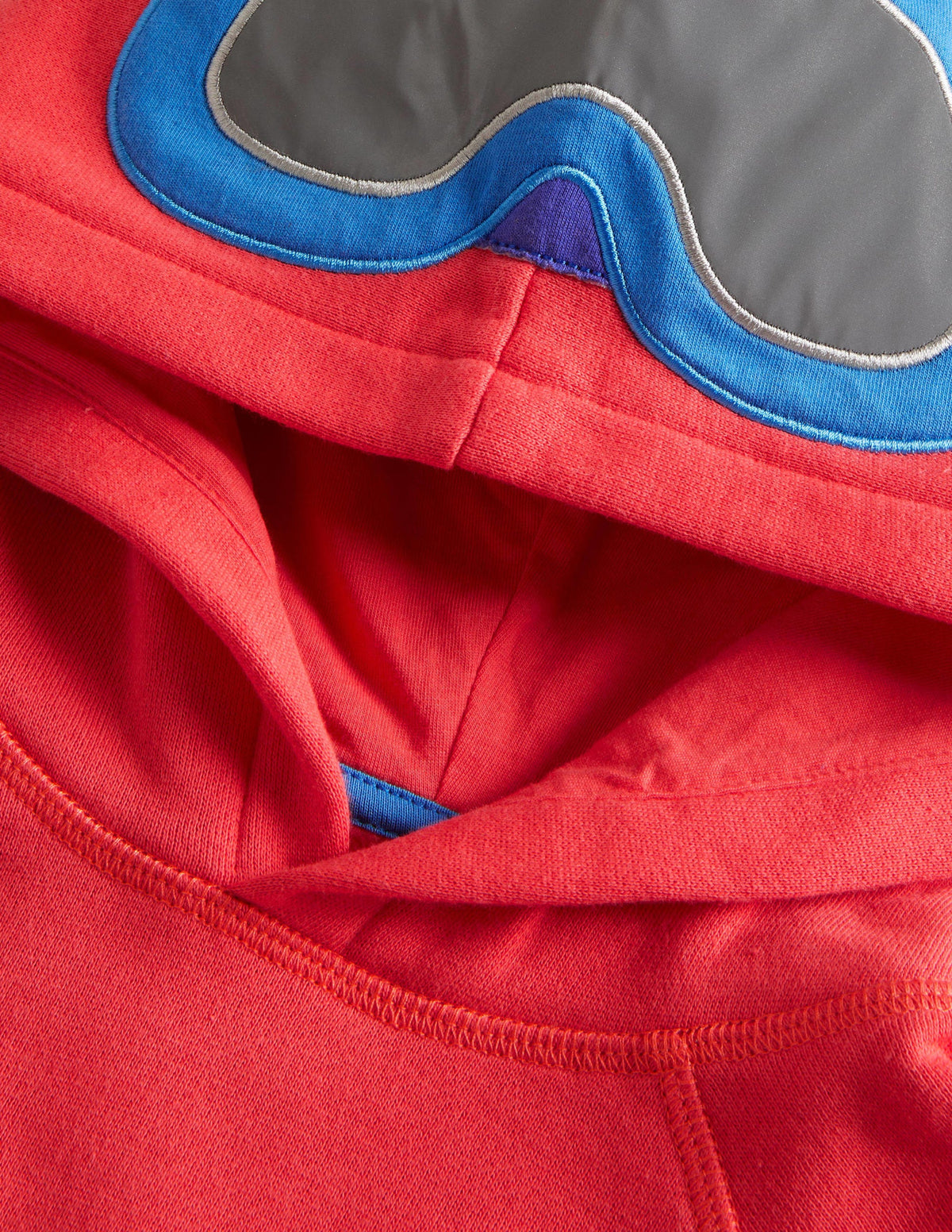 Ski Hoodie-Strawberry Tart/Bluing Blue - Image 3