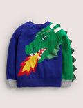 Dragon Sweater-Bluing Blue Dragon
