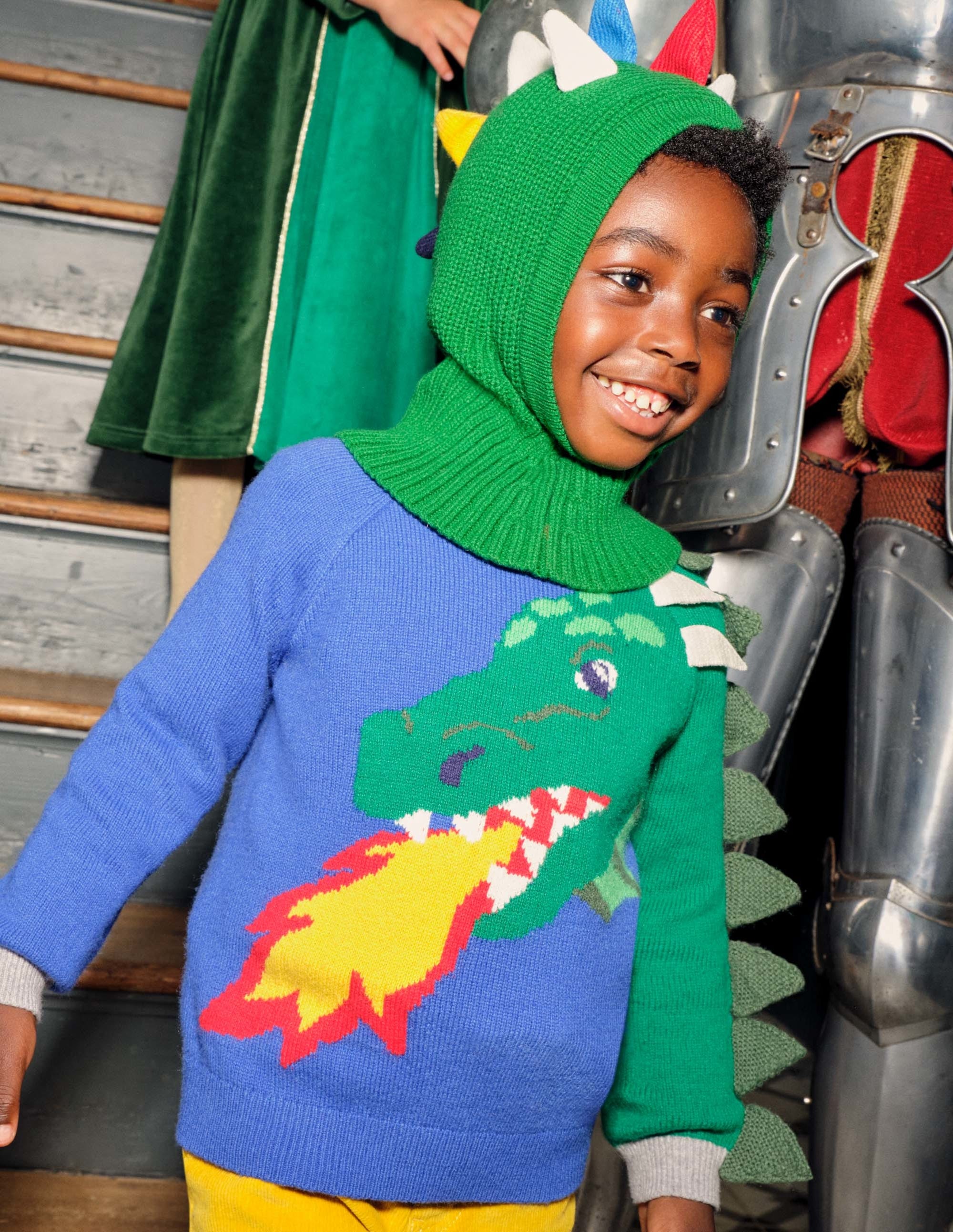 Dragon Sweater-Bluing Blue Dragon - Image 6