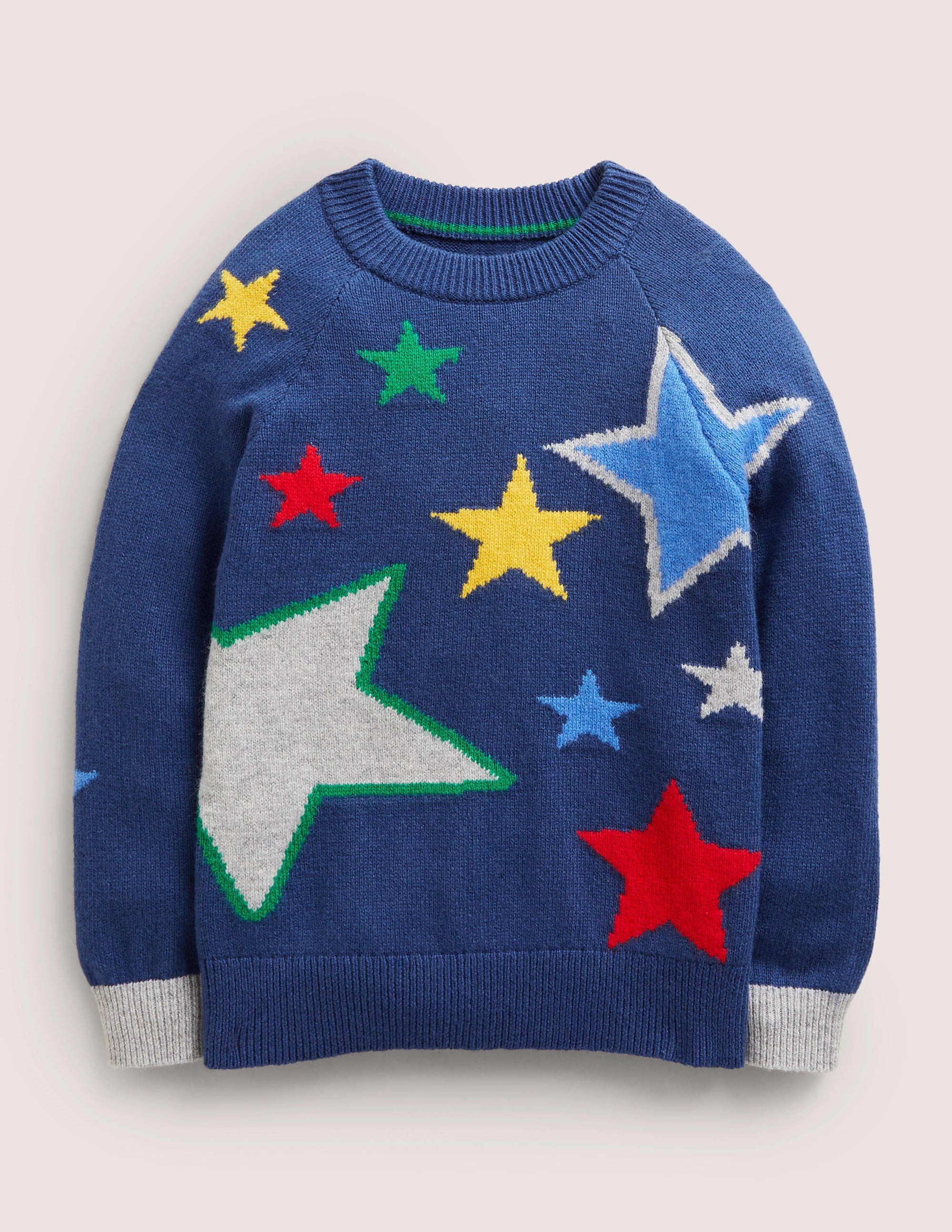 Multi Star Sweater-Multi - Image 1