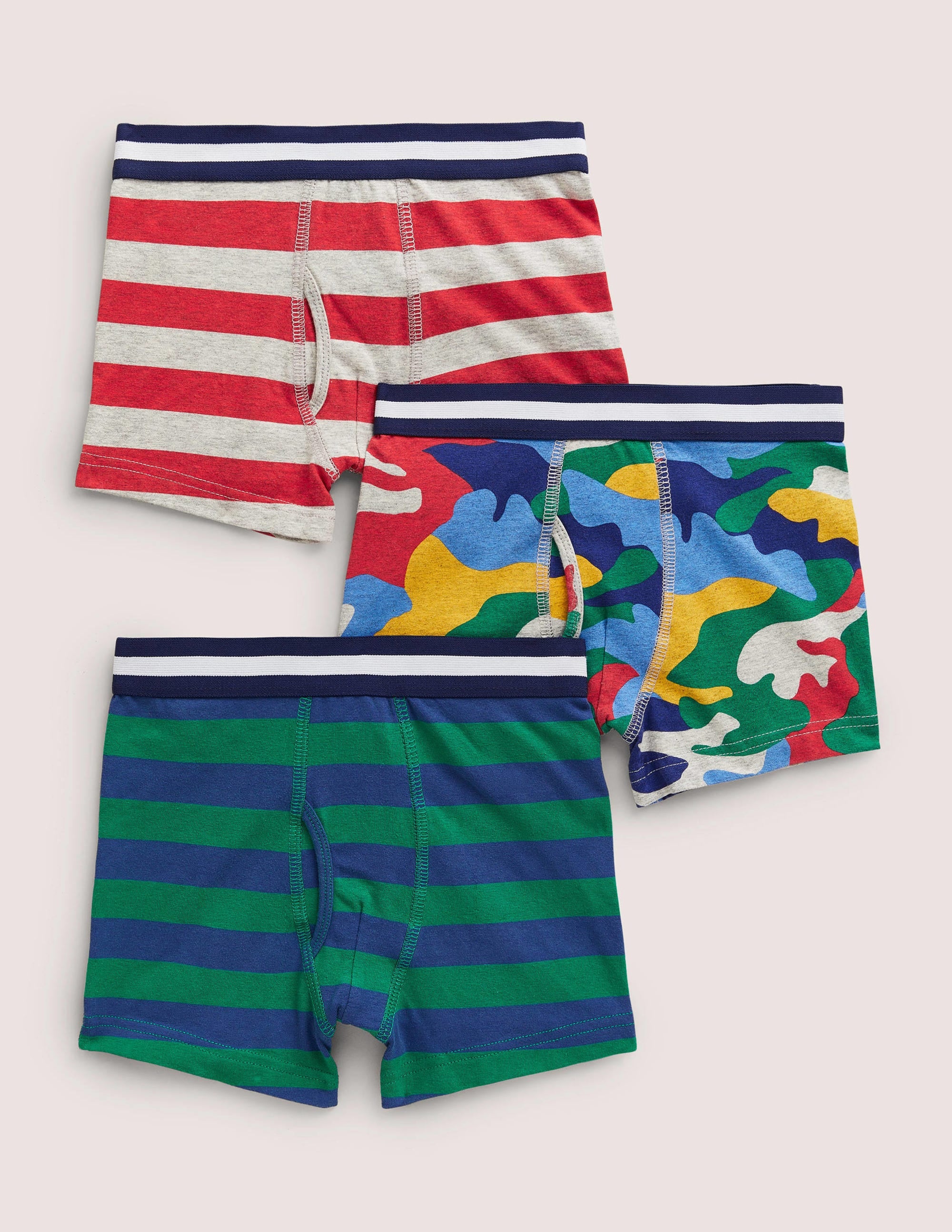 Jersey Boxers 3 Pack-Multi Camo - Image 1