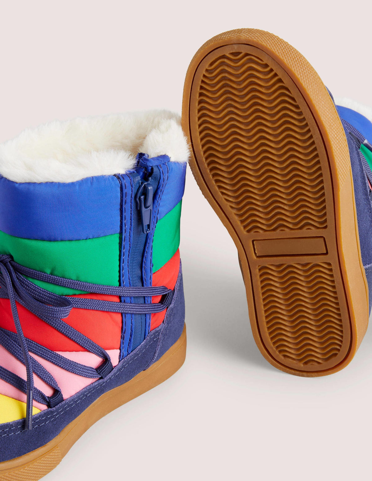 Colourblock Snow Boot-Multi-3