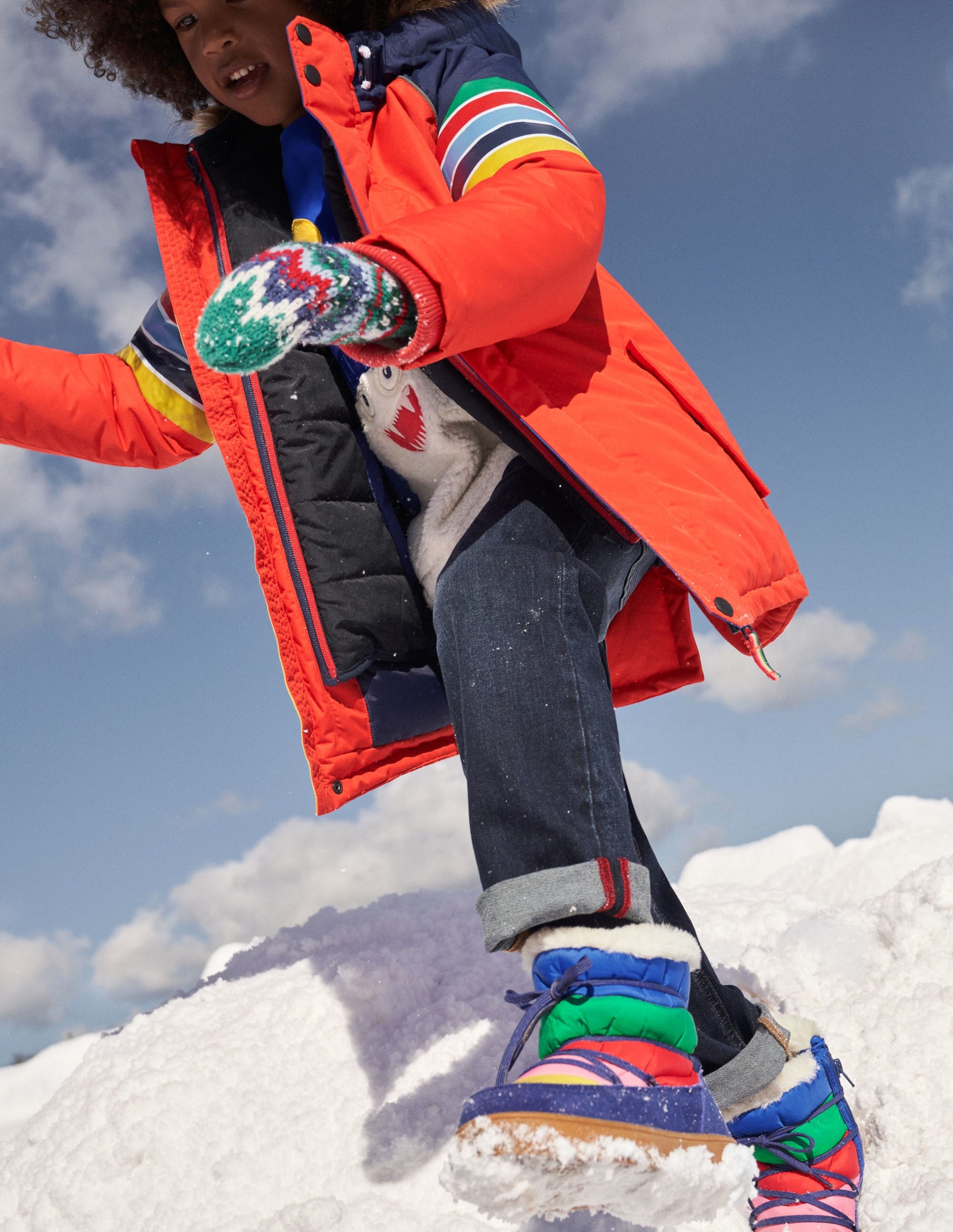 Colourblock Snow Boot-Multi-6