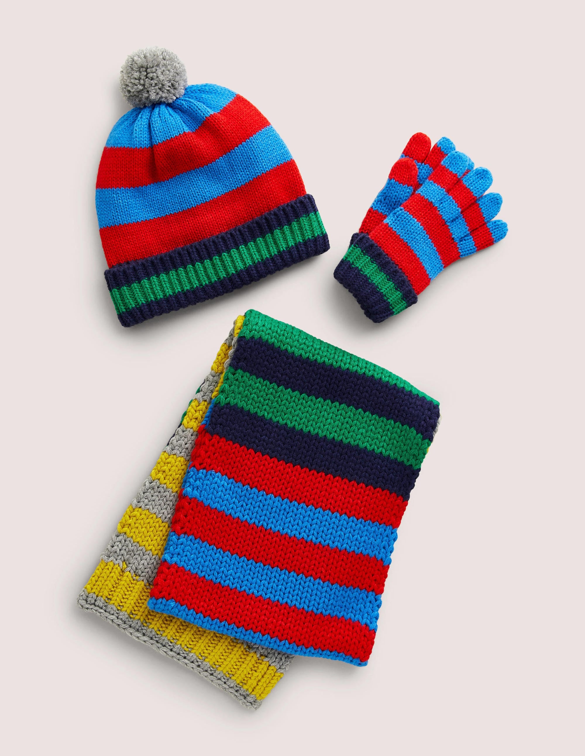 Knitted 3 Piece Set-Multi - Image 1