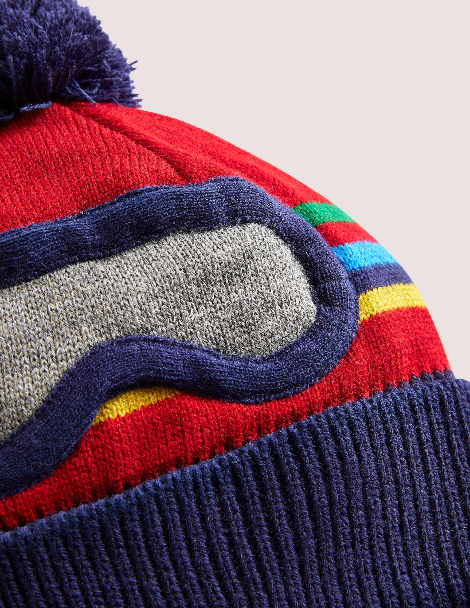 SKI Goggle Hat-Rockbilly Red - Image 2