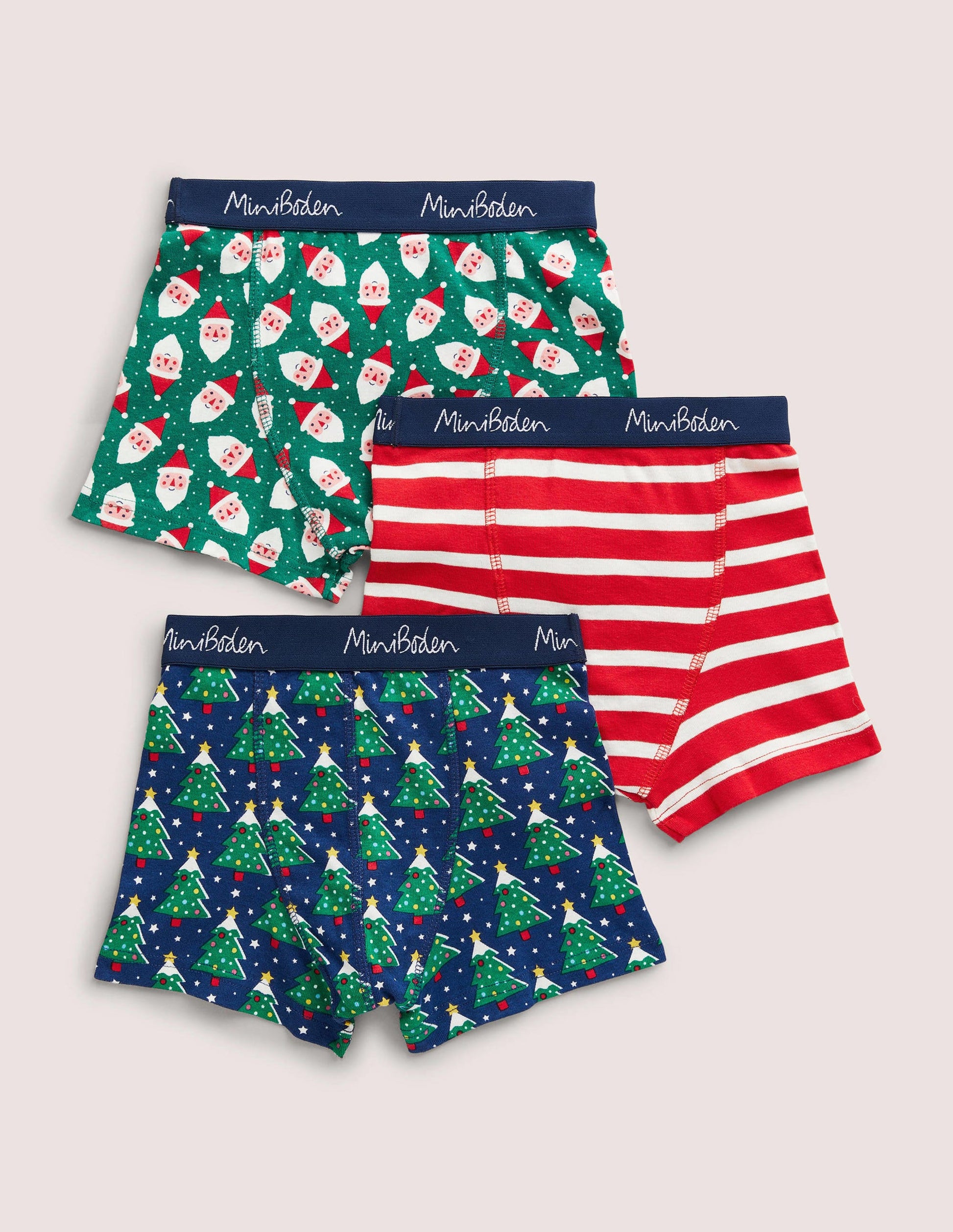 Christmas Boxers 3 Pack-Multi-1
